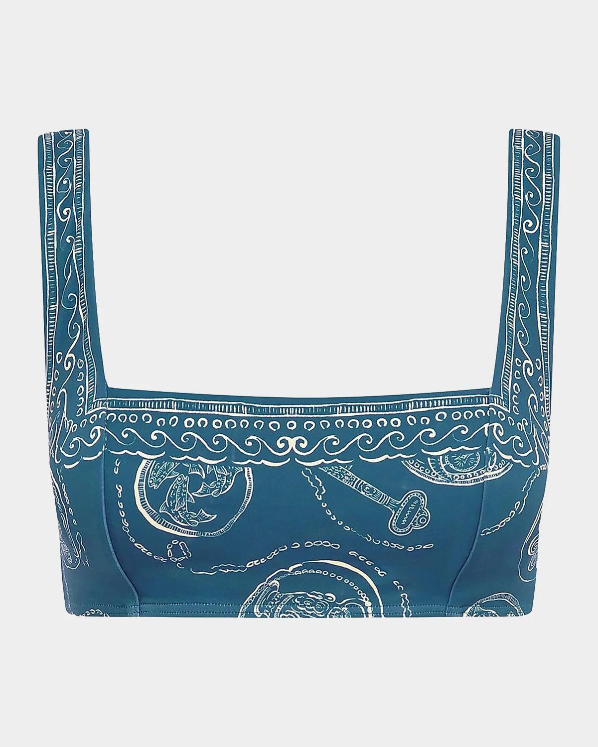 Lucky Square-Neck Bikini Top Lucky Square-Neck Bikini Top