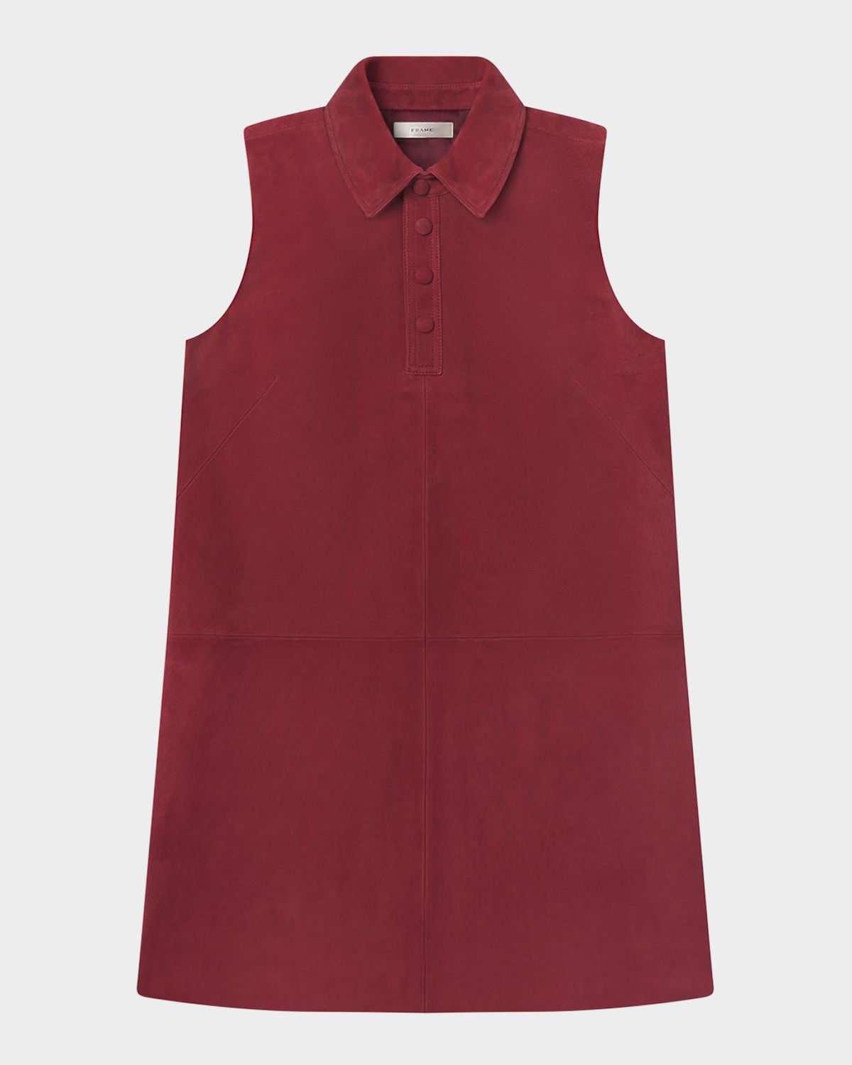 FRAME The Suede City Mini Shift Dress