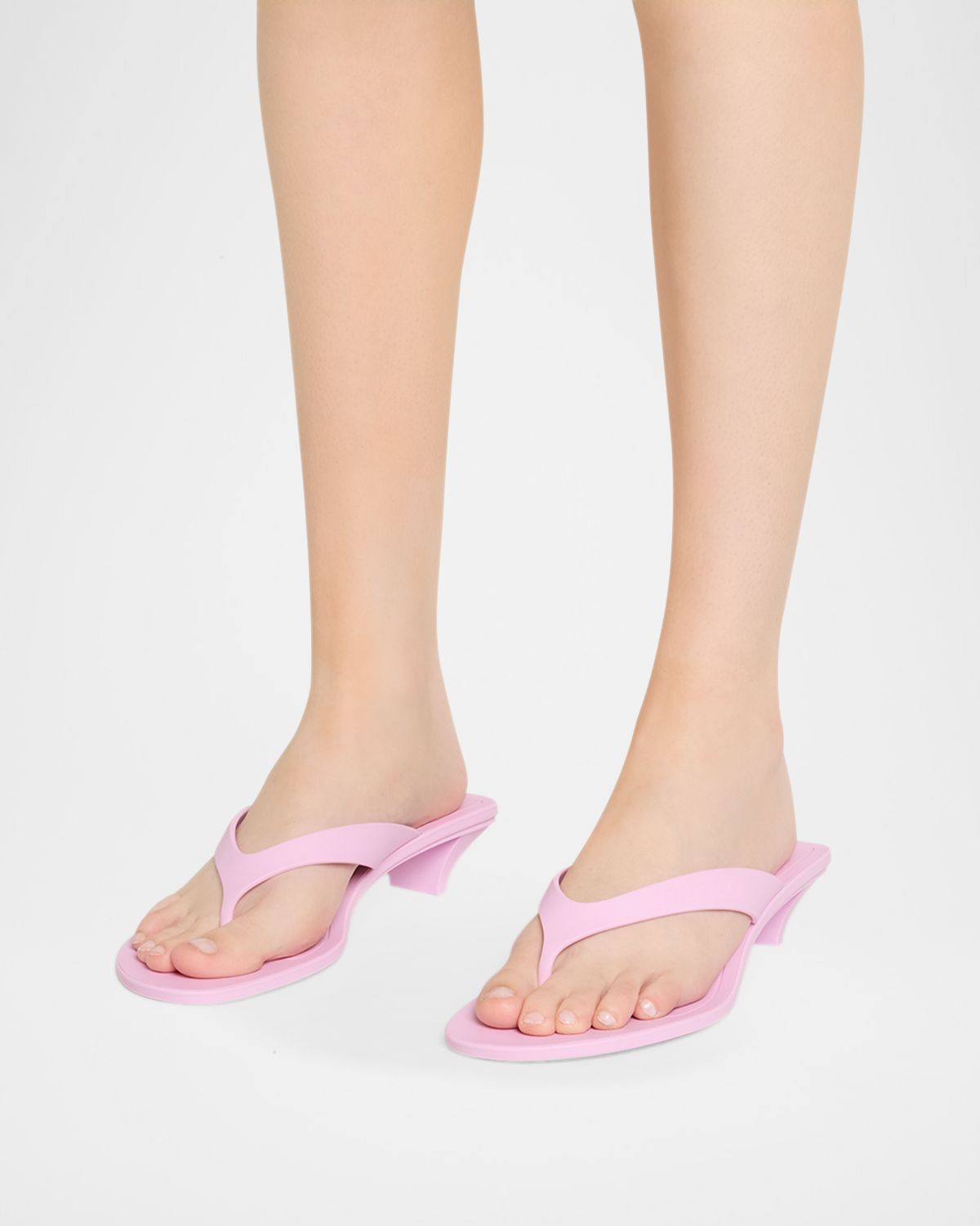 Gucci 35mm Vittoria Rubber Thong Sandals | Thumbnail 5