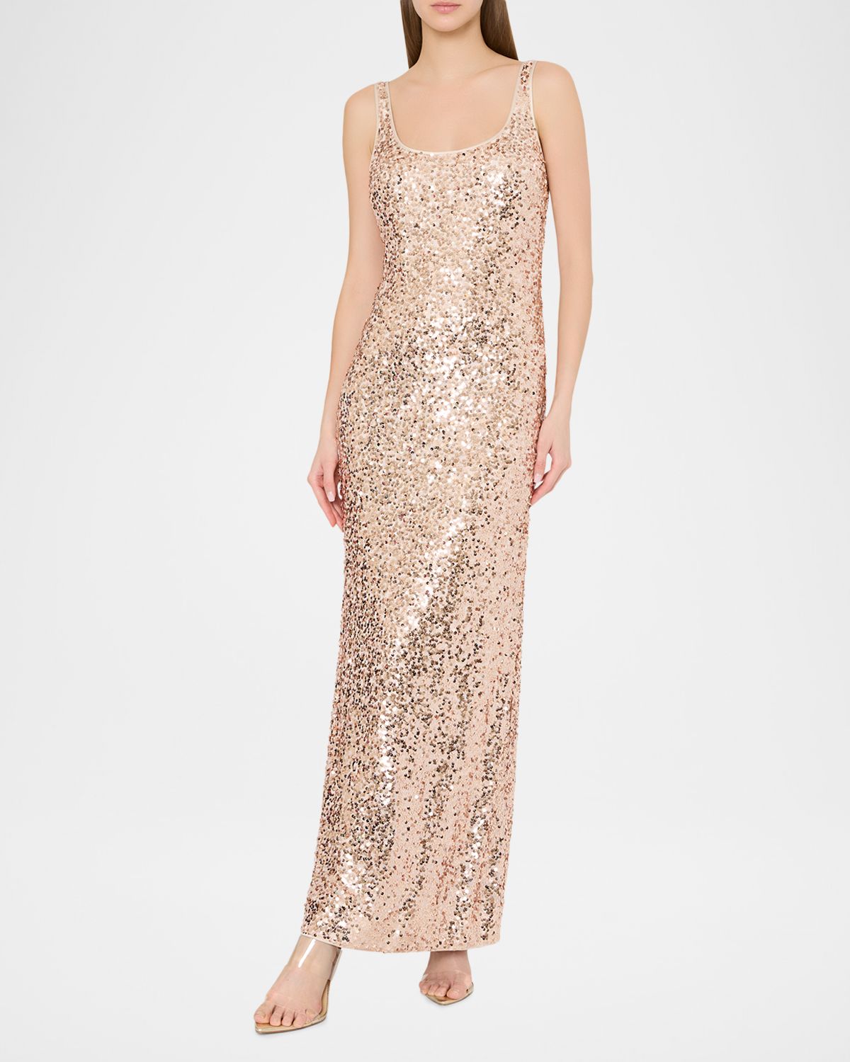 Milly Tatum Sequin Stretch Column Gown | Thumbnail 5