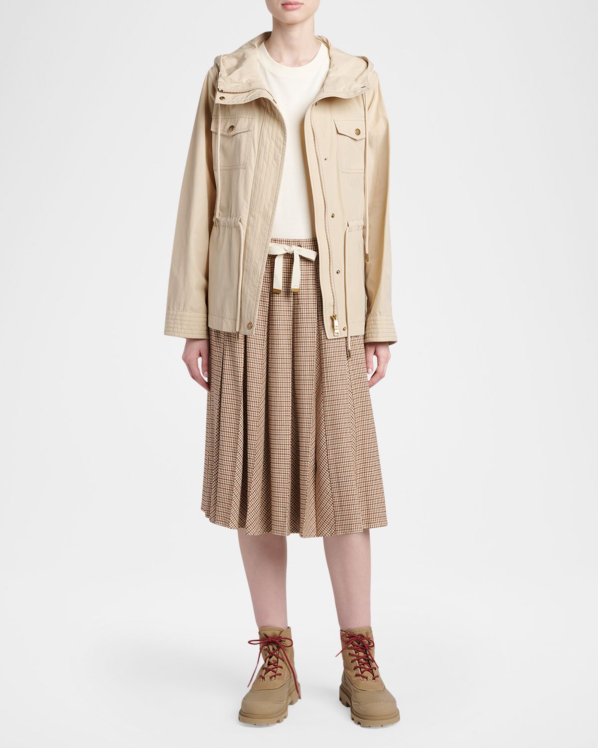 Moncler Genius Serin Hooded Cotton-Blend Parka | Thumbnail 2 Moncler Genius Serin Hooded Cotton-Blend Parka | Thumbnail 2