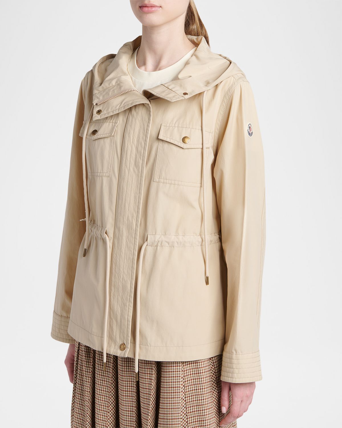 Moncler Genius Serin Hooded Cotton-Blend Parka | Thumbnail 4 Moncler Genius Serin Hooded Cotton-Blend Parka | Thumbnail 4