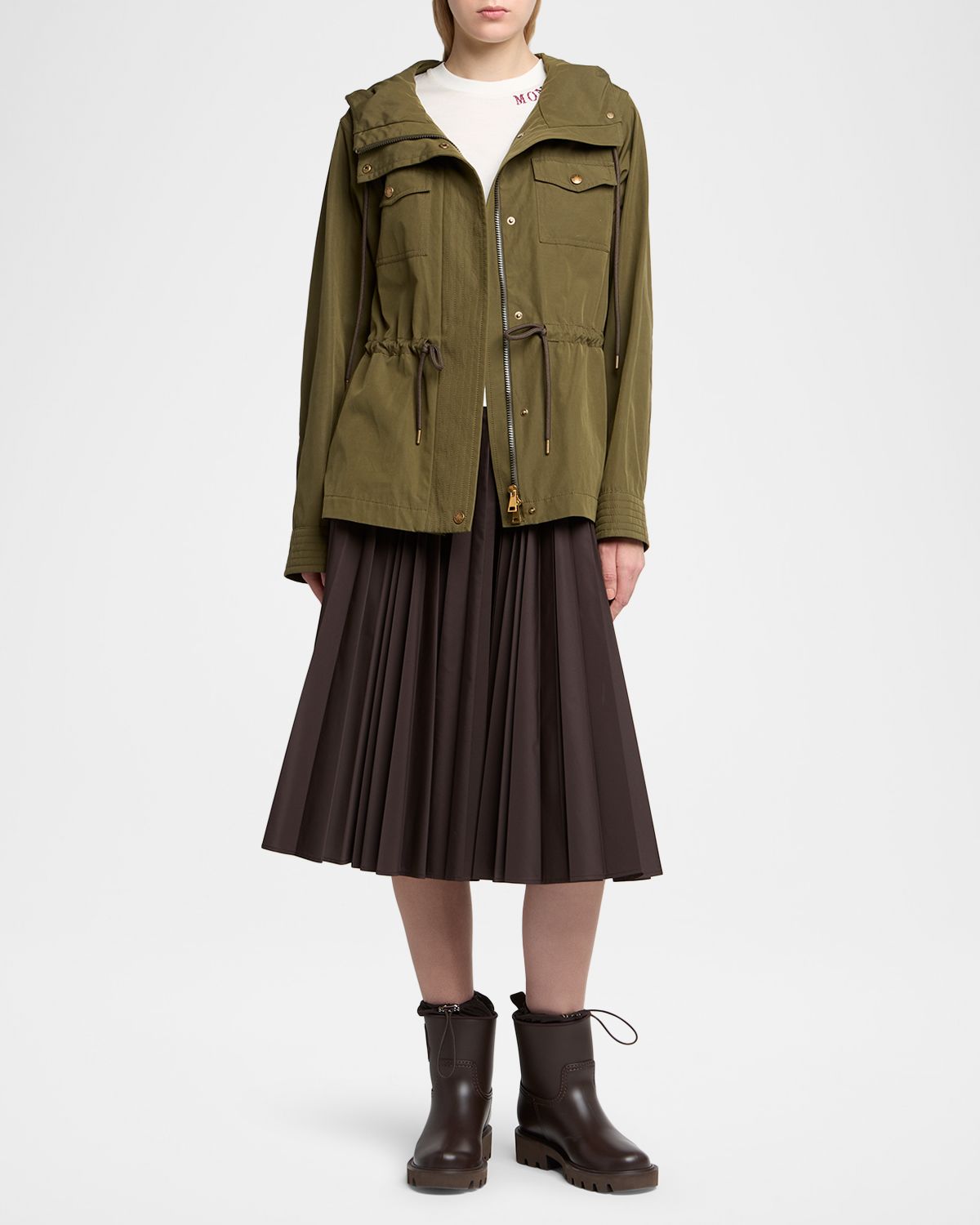 Moncler Genius Serin Hooded Cotton-Blend Parka | Thumbnail 5 Moncler Genius Serin Hooded Cotton-Blend Parka | Thumbnail 5