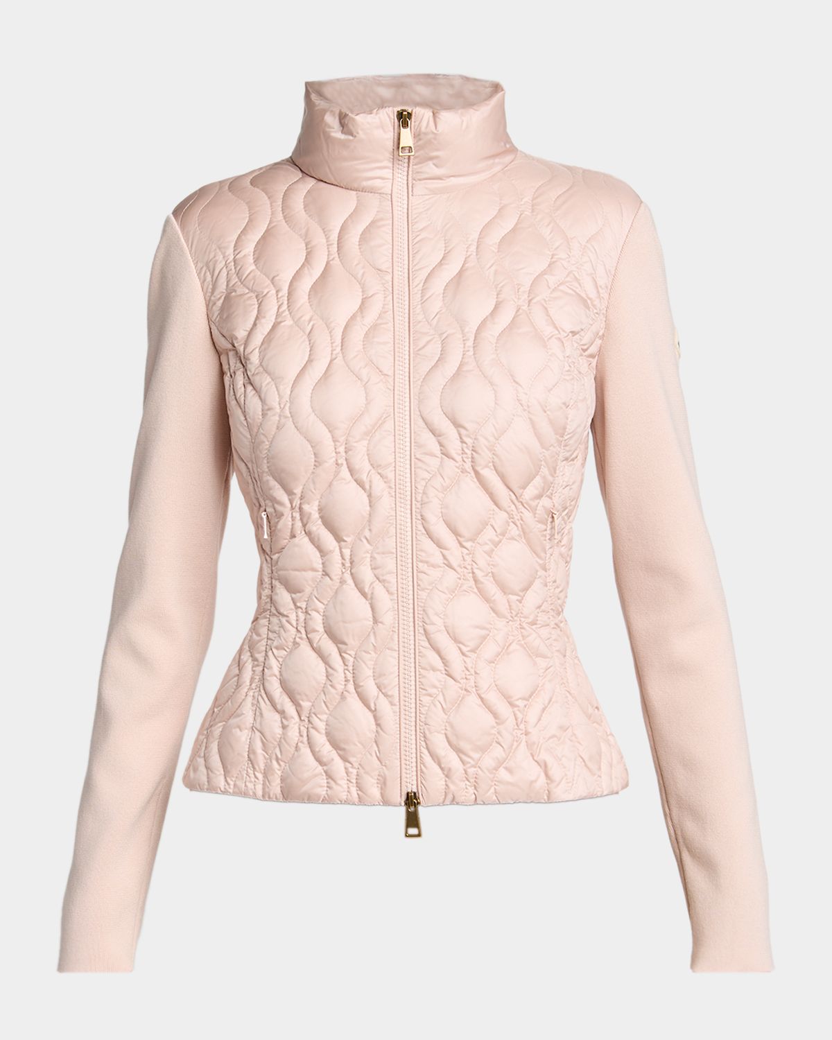 Moncler Cotton Padded Zip-Up Cardigan | Thumbnail 6