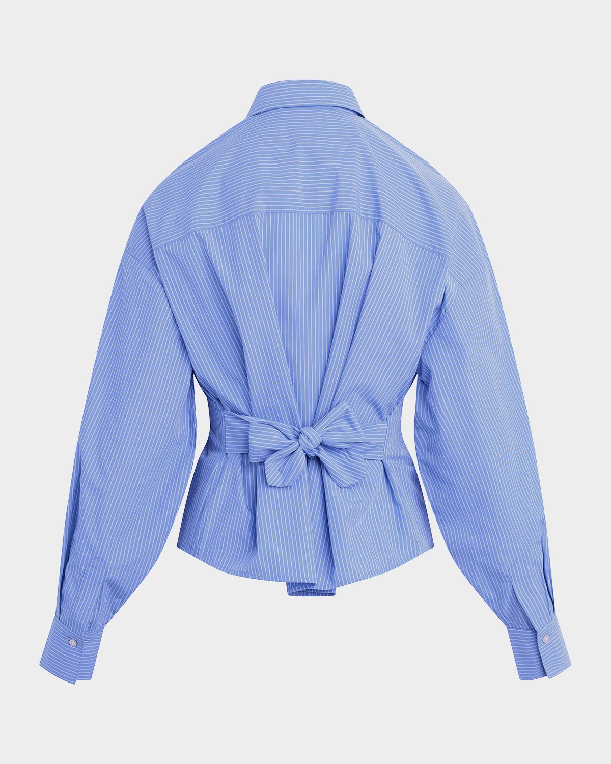 Favorite Daughter The Back Story Striped Tie-Back Shirt | Thumbnail 5