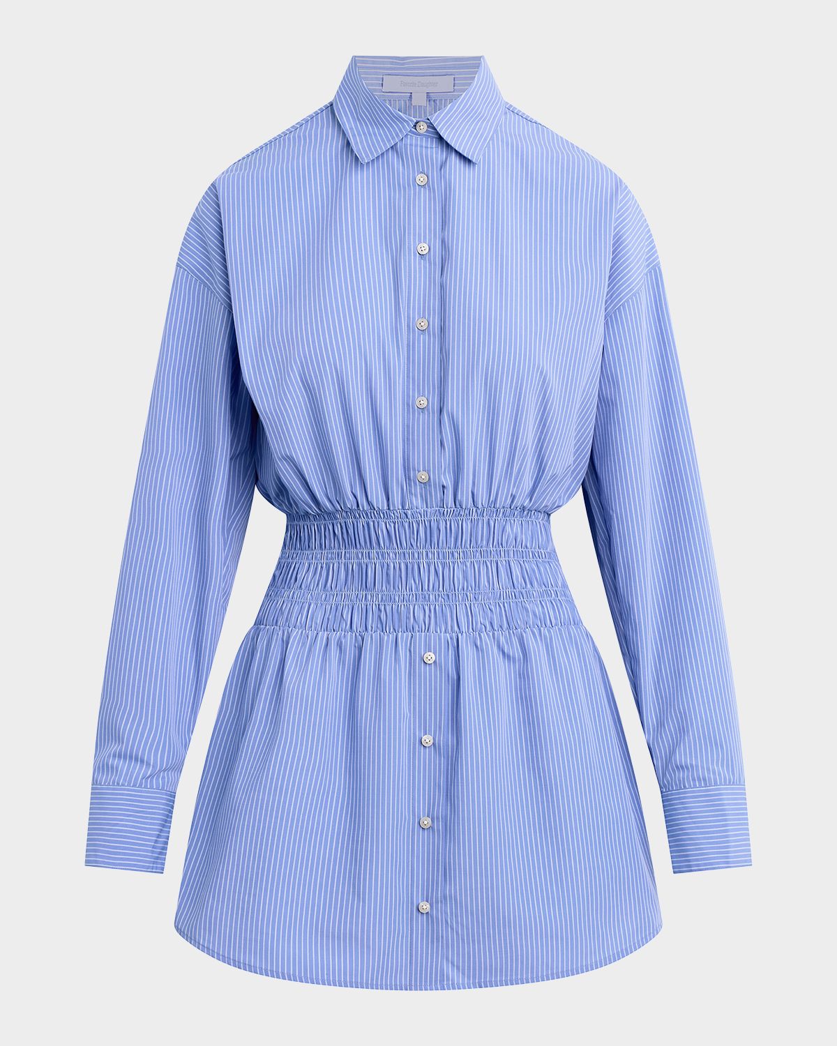 Favorite Daughter The Waist Not Striped Mini Dress