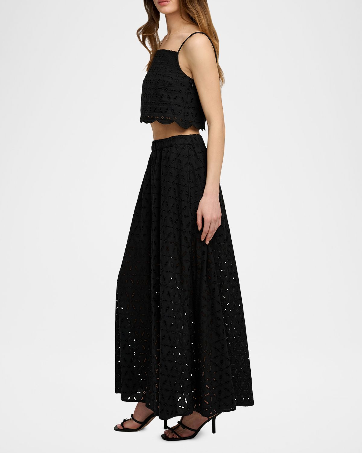 Favorite Daughter The Pretty Please Cotton Eyelet Maxi Skirt | Thumbnail 4 Favorite Daughter The Pretty Please Cotton Eyelet Maxi Skirt | Thumbnail 4