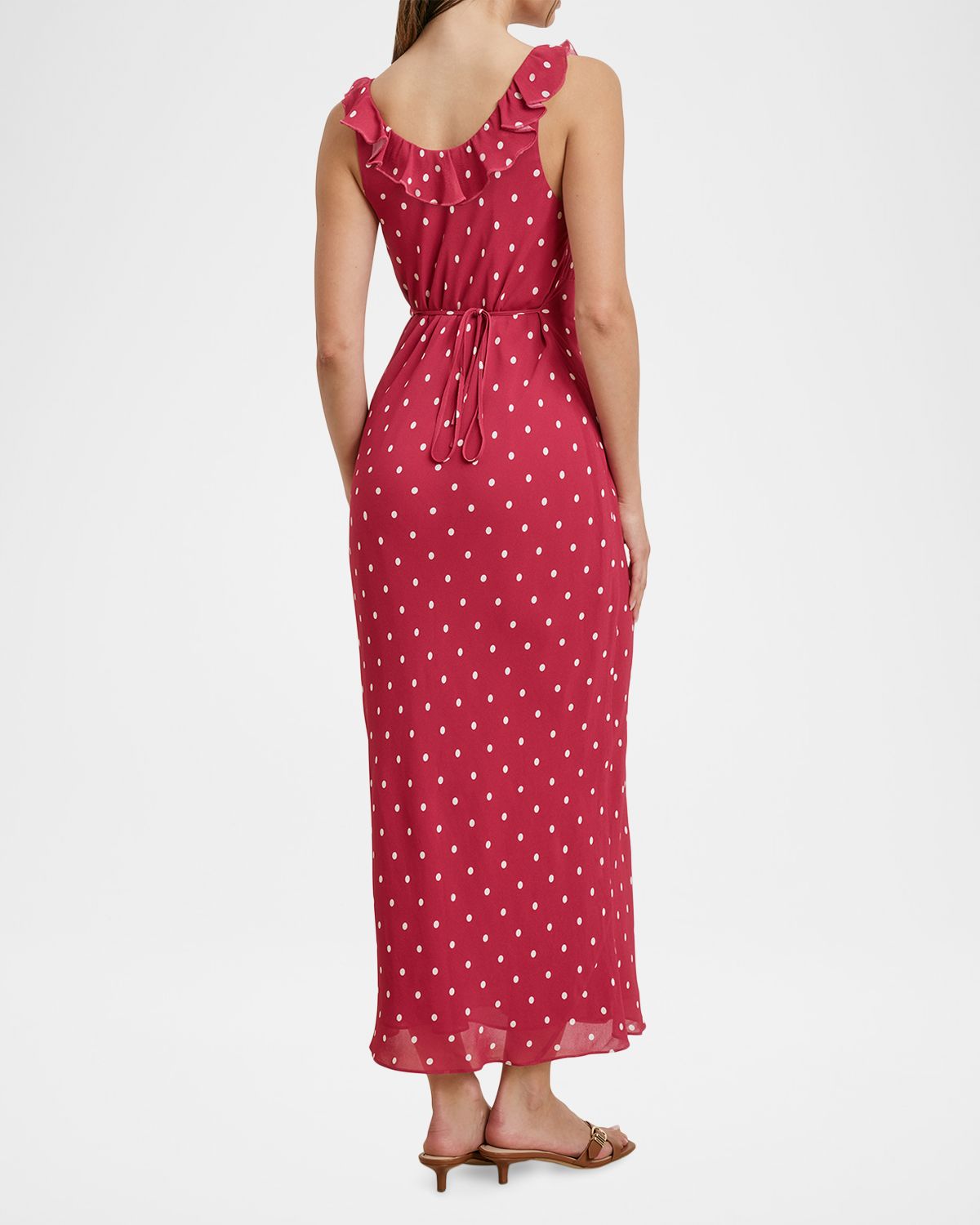 Favorite Daughter The Blossom Sleeveless Polka-Dot Dress | Thumbnail 3 Favorite Daughter The Blossom Sleeveless Polka-Dot Dress | Thumbnail 3