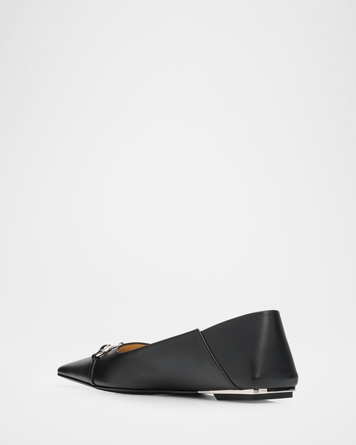 Gucci Vittoria Leather Ballerina Flats | Thumbnail 4