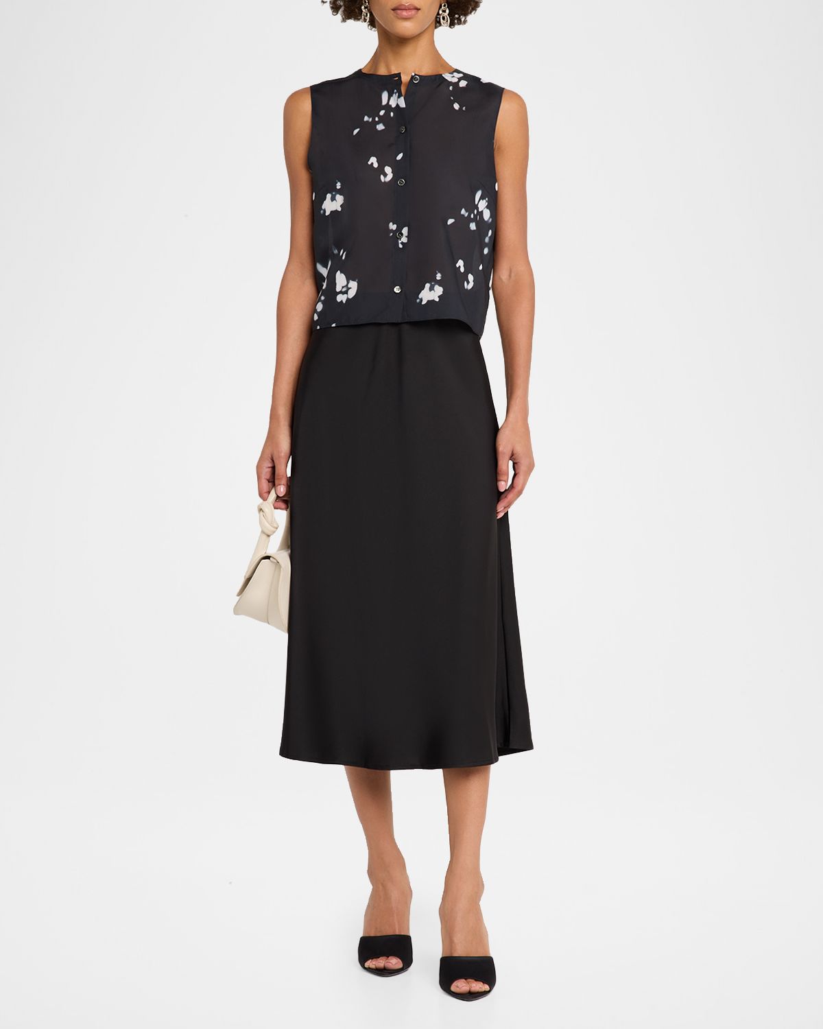 Theory Sleeveless Button-Front Top | Thumbnail 5 Theory Sleeveless Button-Front Top | Thumbnail 5