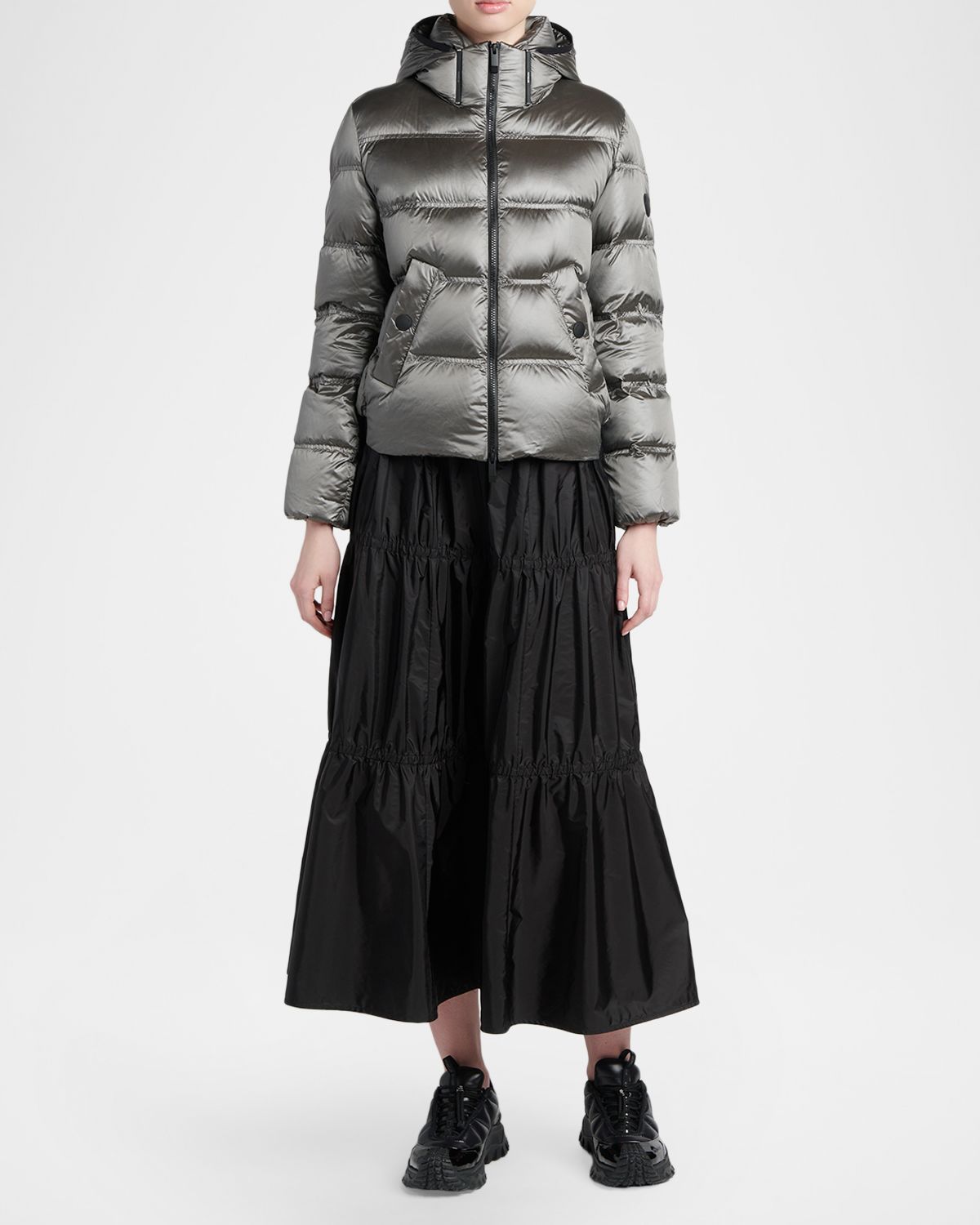 Moncler Quilted Short Down Jacket | Thumbnail 5 Moncler Quilted Short Down Jacket | Thumbnail 5