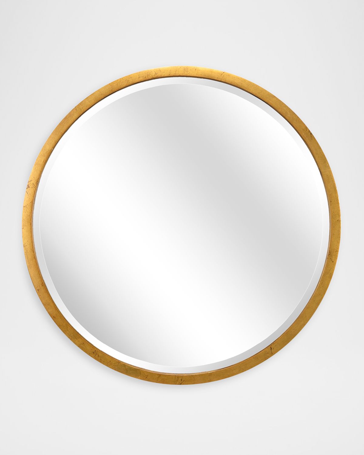 Chelsea House Large Gold Leaf 44" Round Wall Mirror | Thumbnail 6