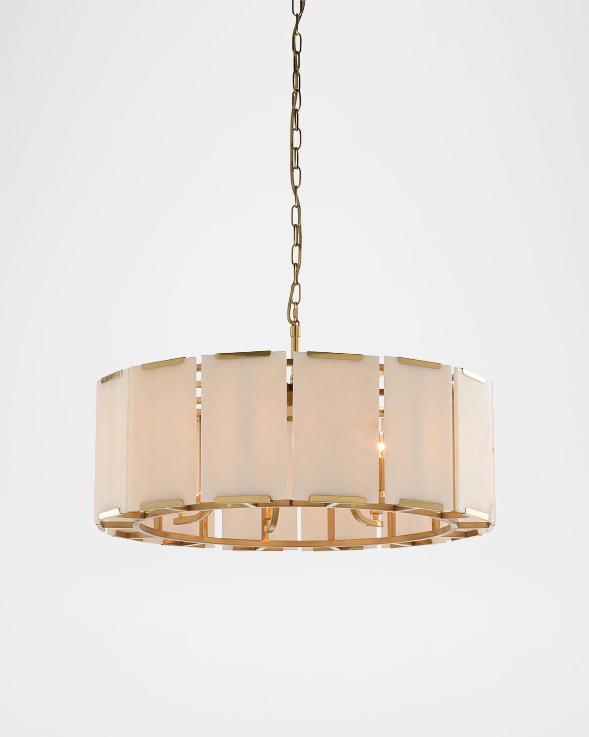 Wildwood Perla 30" 7-Light Alabaster Chandelier | Thumbnail 5