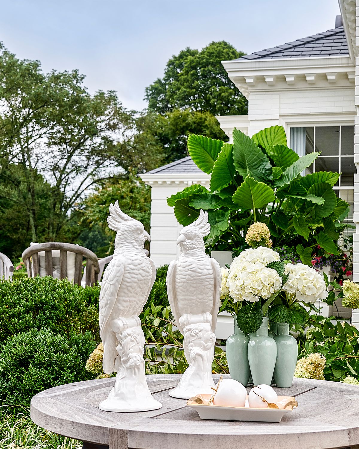 Chelsea House Cockatoo Ceramic Figurines, Set of 2 | Thumbnail 4