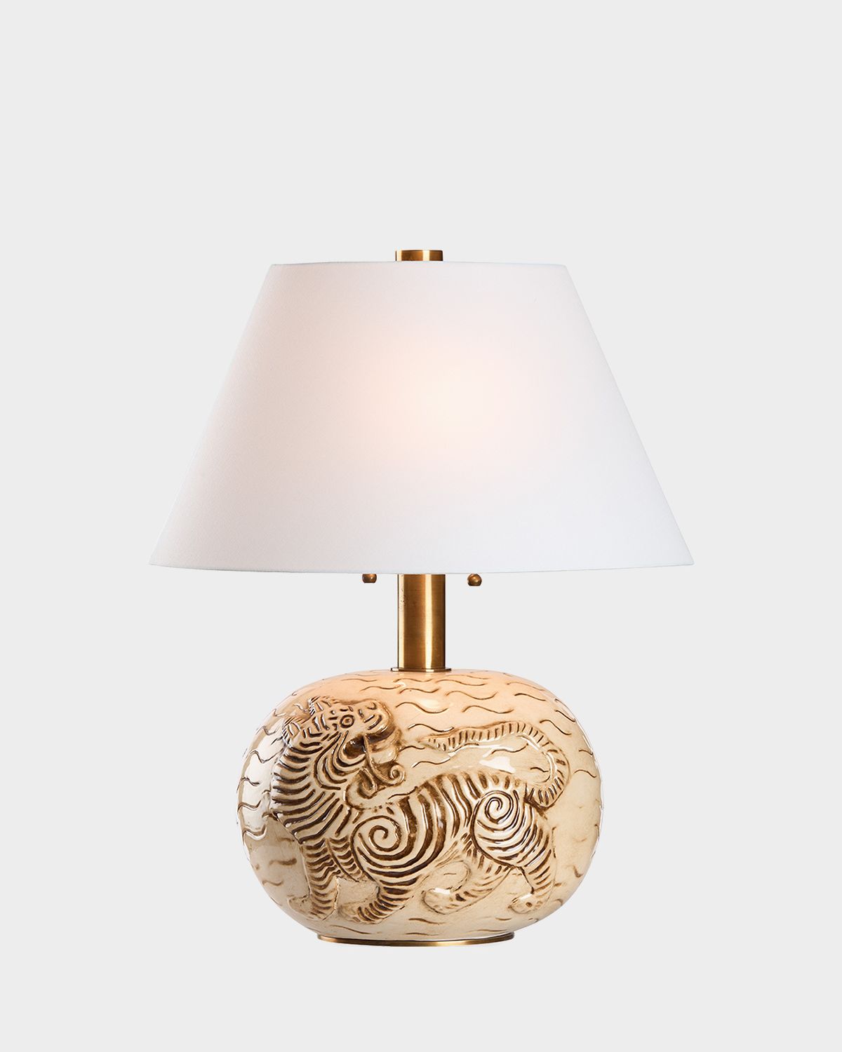 Wildwood Tibetan Tiger 28" 2-Light Table Lamp | Thumbnail 7