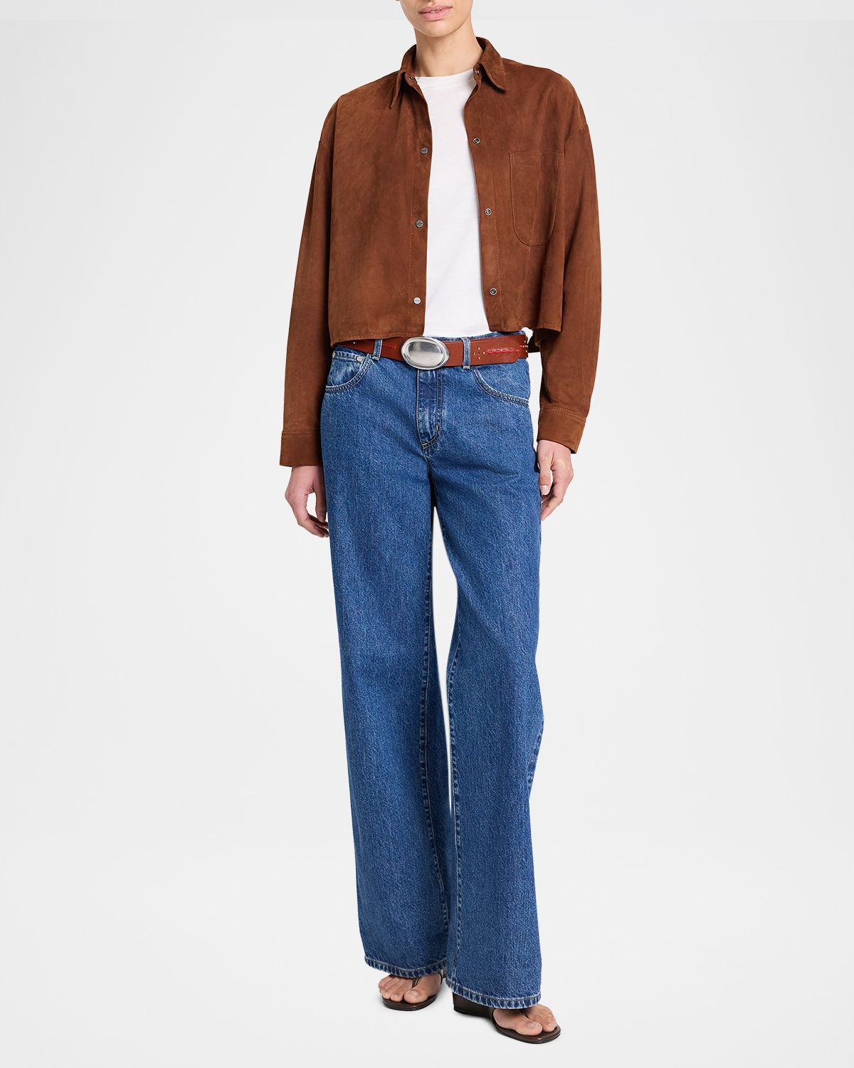 TWP Little Big Joe Shirt in Suede | Thumbnail 7 TWP Little Big Joe Shirt in Suede | Thumbnail 7
