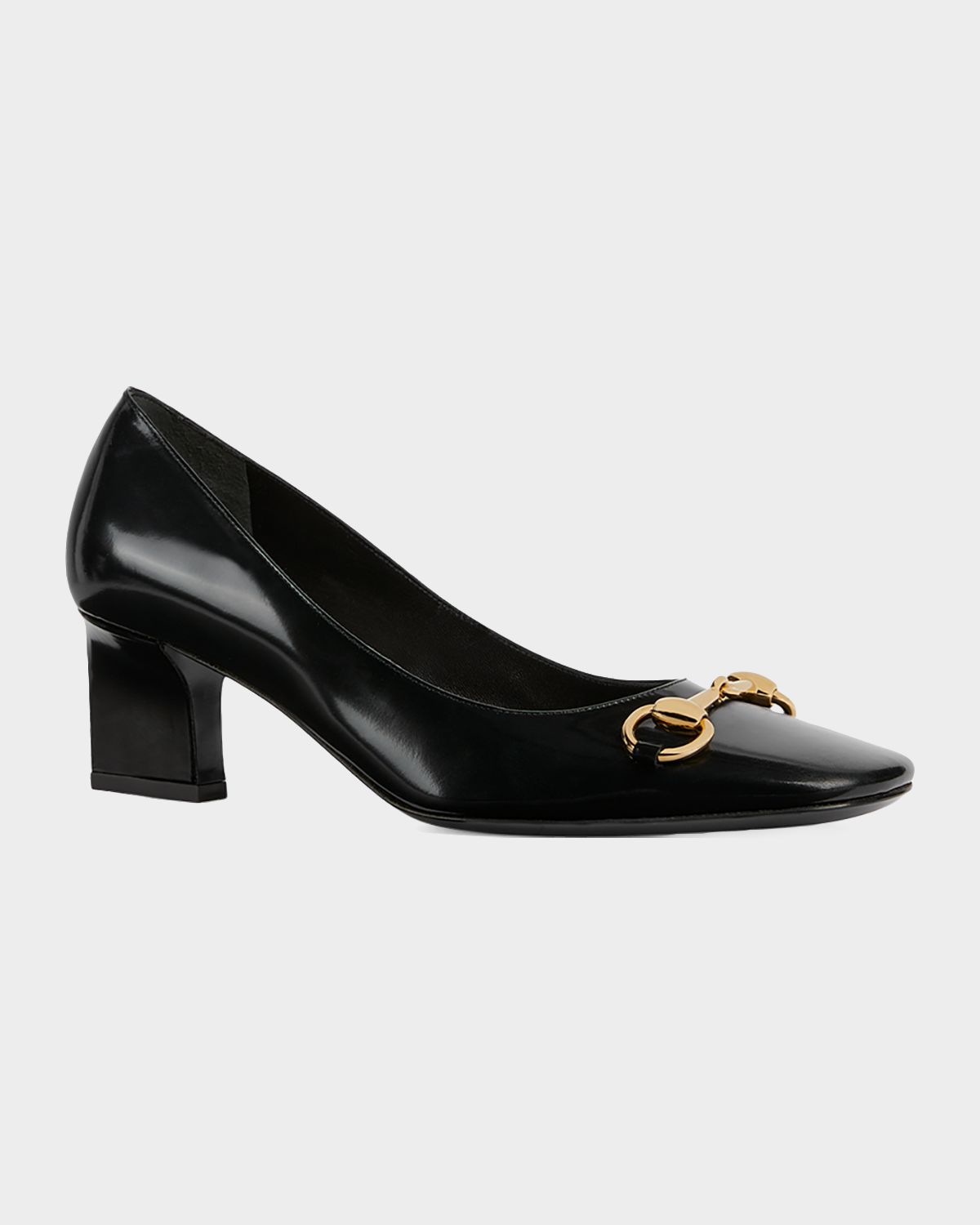 Gucci Signora Glossy Leather Pumps | Thumbnail 5