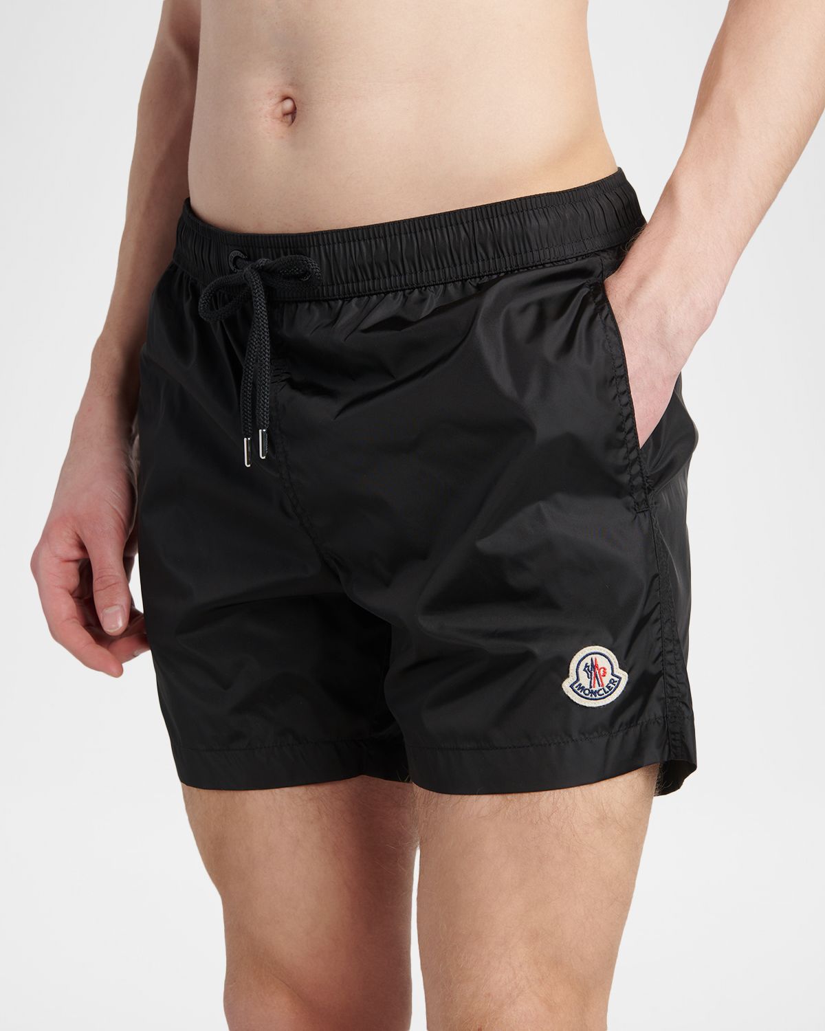 Moncler Men 's Drawstring Swim Shorts | Thumbnail 4