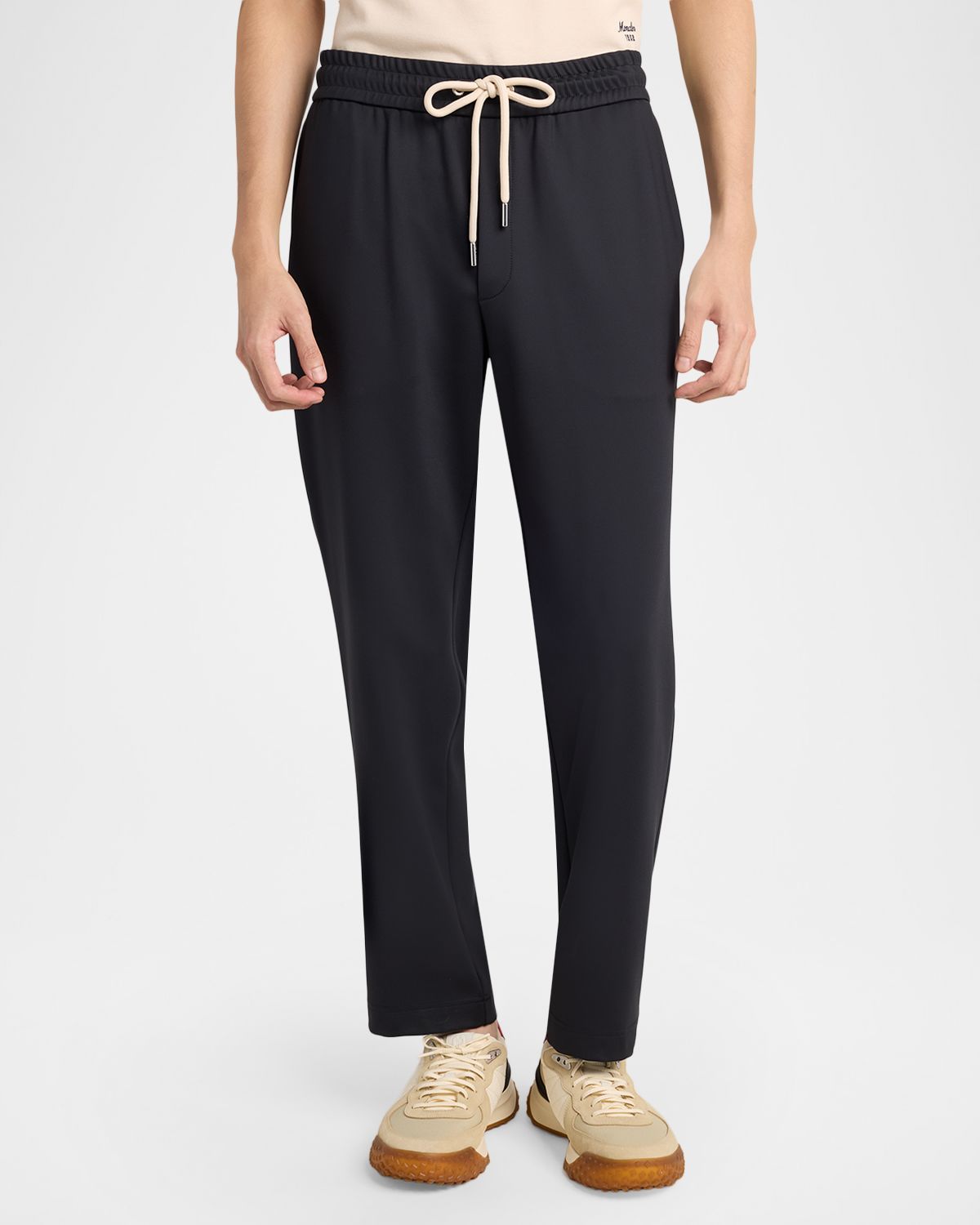 Moncler Men 's Technical Jersey Sweatpants | Thumbnail 4 Moncler Men 's Technical Jersey Sweatpants | Thumbnail 4