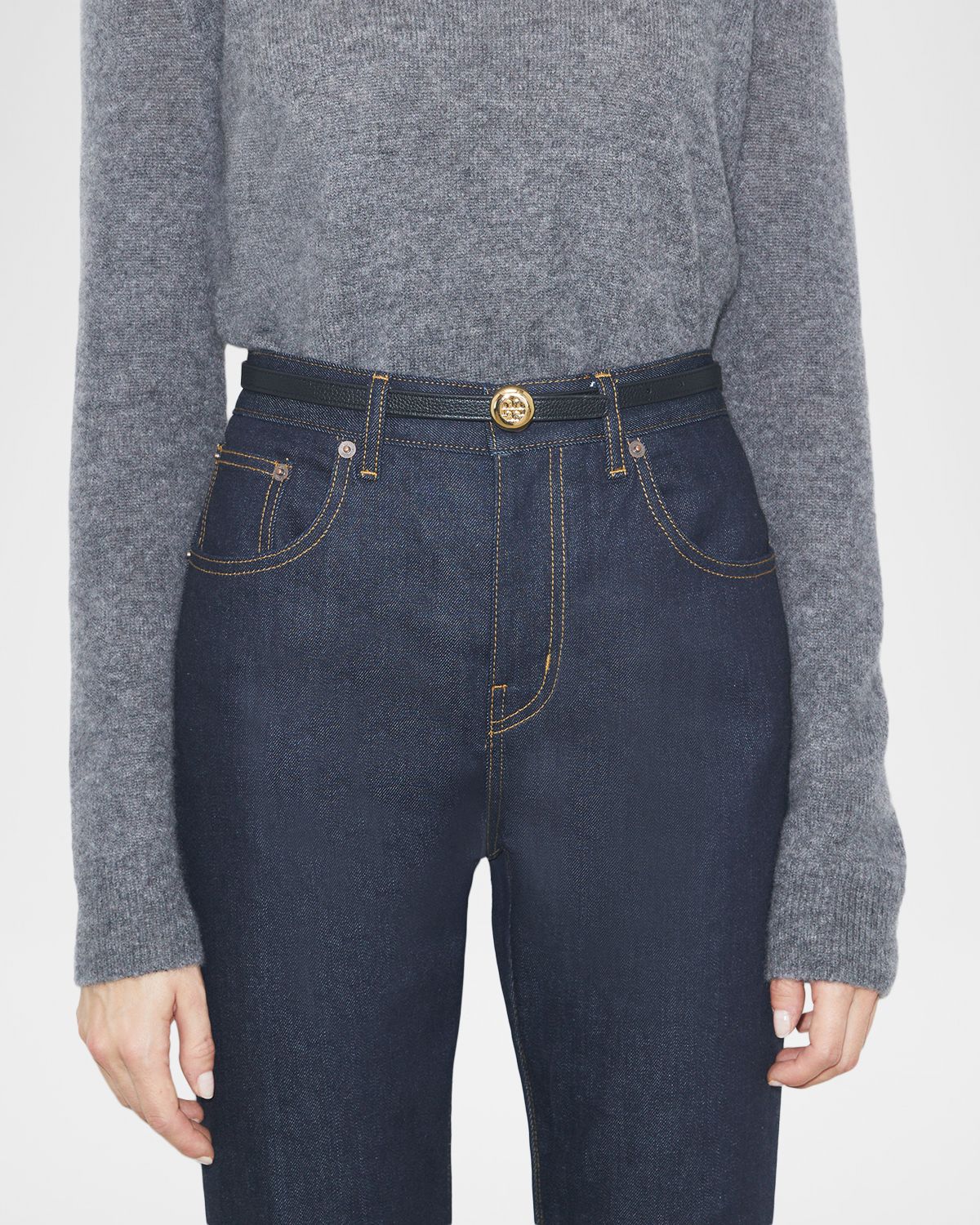 Tory Burch Romy Reversible Leather Belt | Thumbnail 4 Tory Burch Romy Reversible Leather Belt | Thumbnail 4