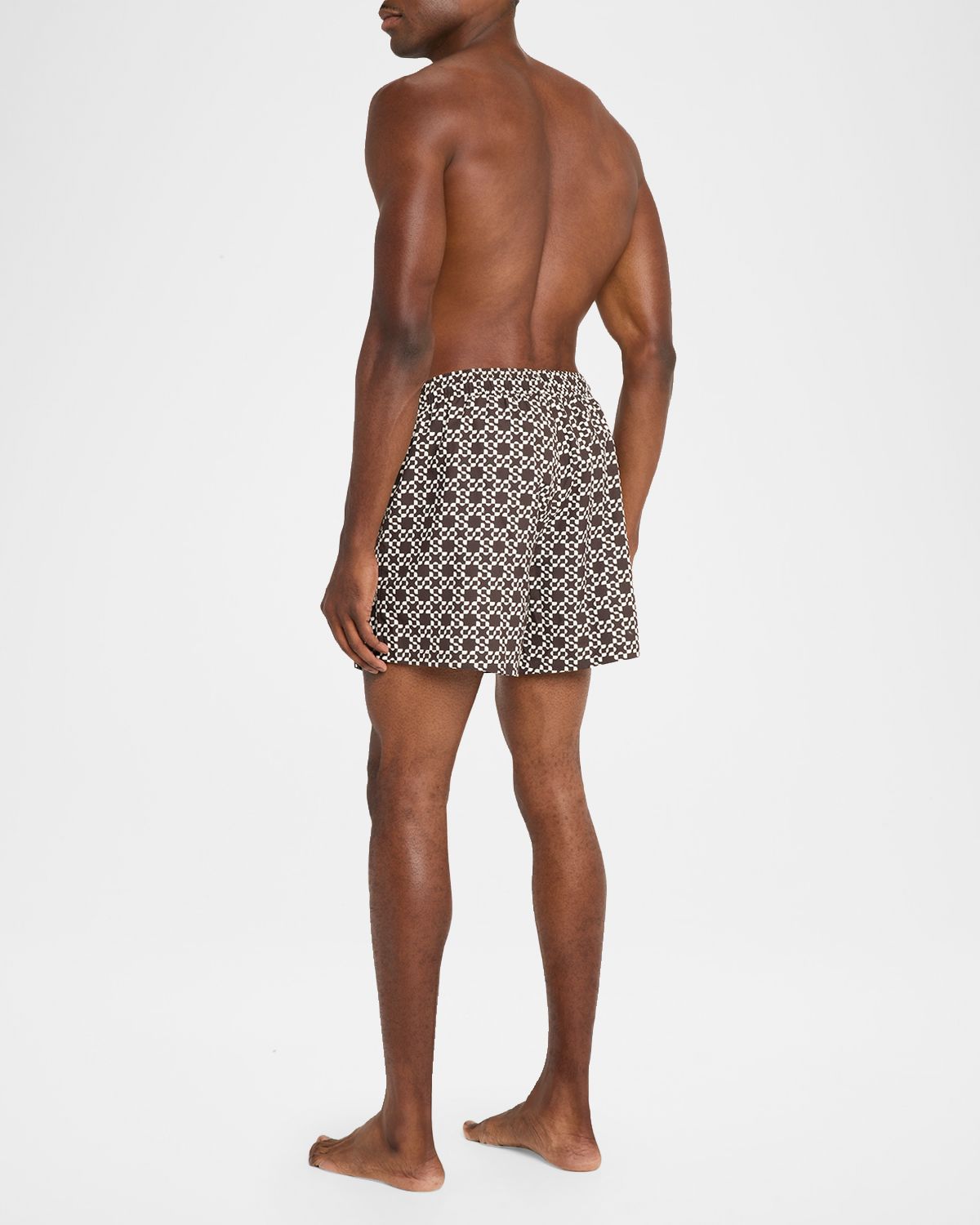 SIMKHAI Men 's Malachi Printed Swim Shorts | Thumbnail 3 SIMKHAI Men 's Malachi Printed Swim Shorts | Thumbnail 3