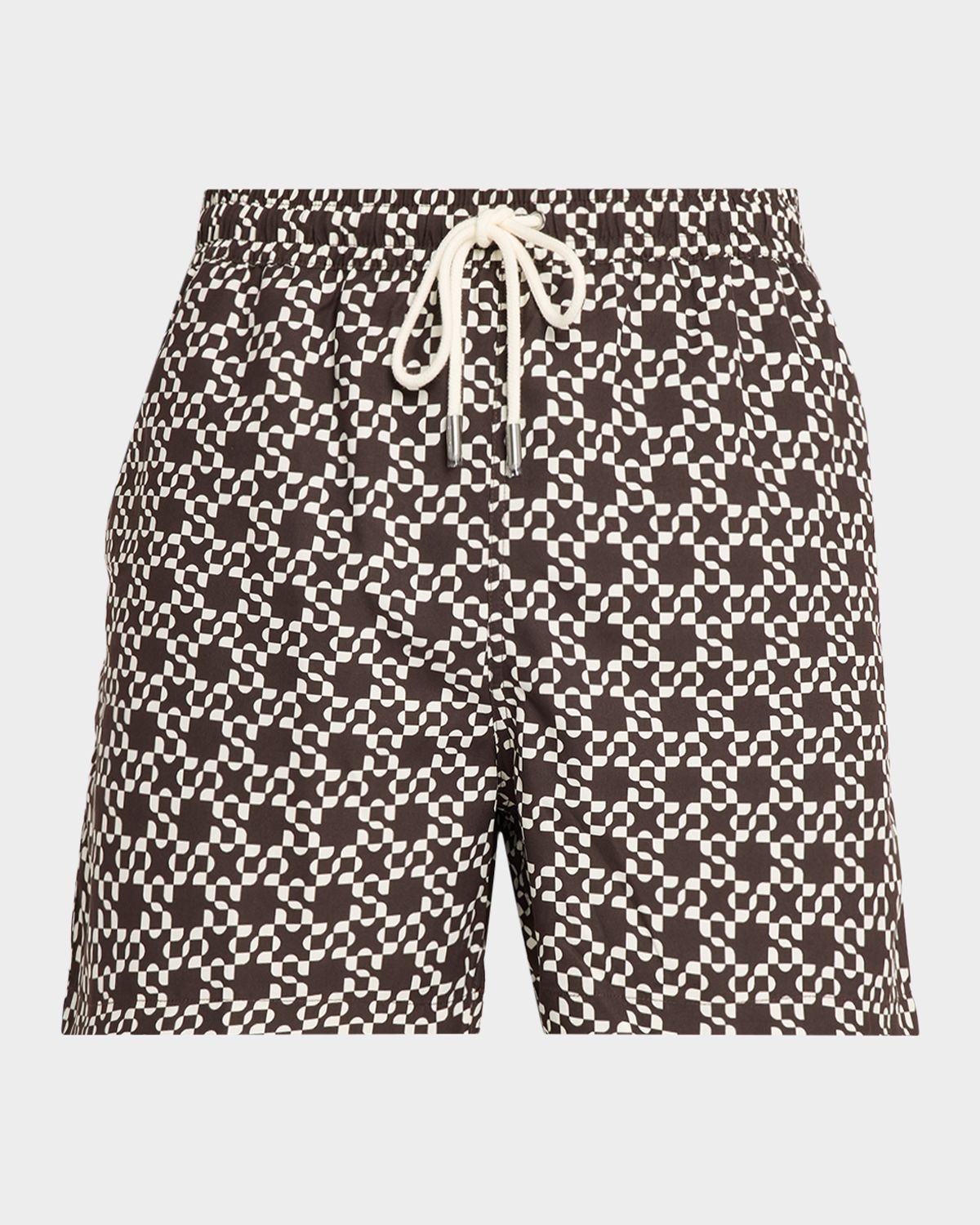 SIMKHAI Men 's Malachi Printed Swim Shorts