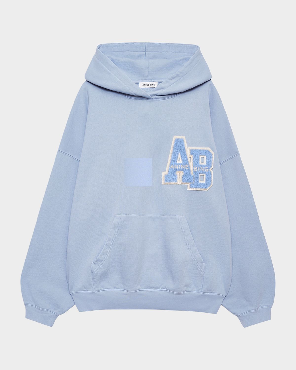 ANINE BING Harvey Embroidered Logo Hoodie | Thumbnail 5