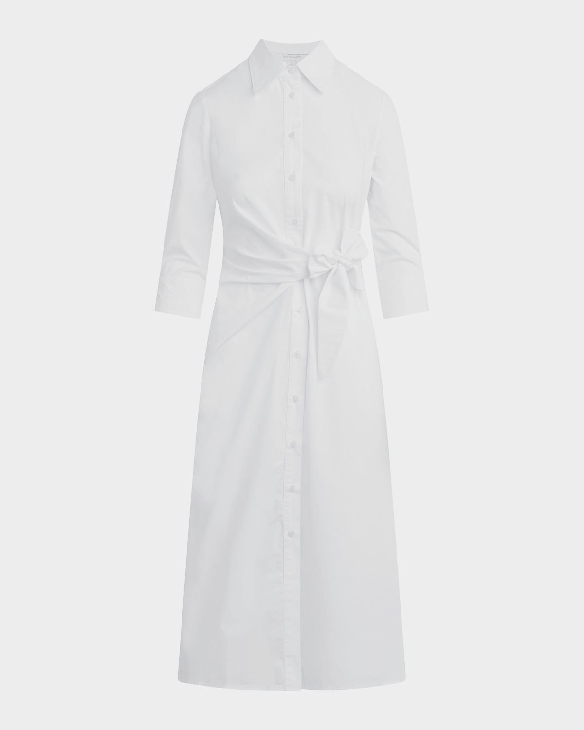 Favorite Daughter The Well Mannered Stretch Cotton Midi Dress - Women's Clothing