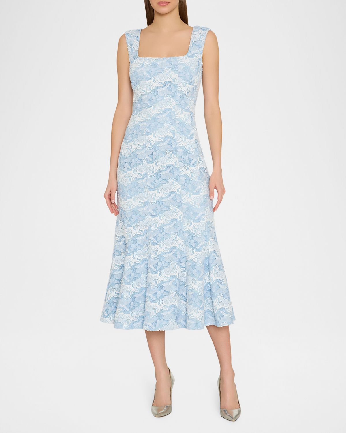Milly Meg Butterfly Lace Midi Dress | Thumbnail 2
