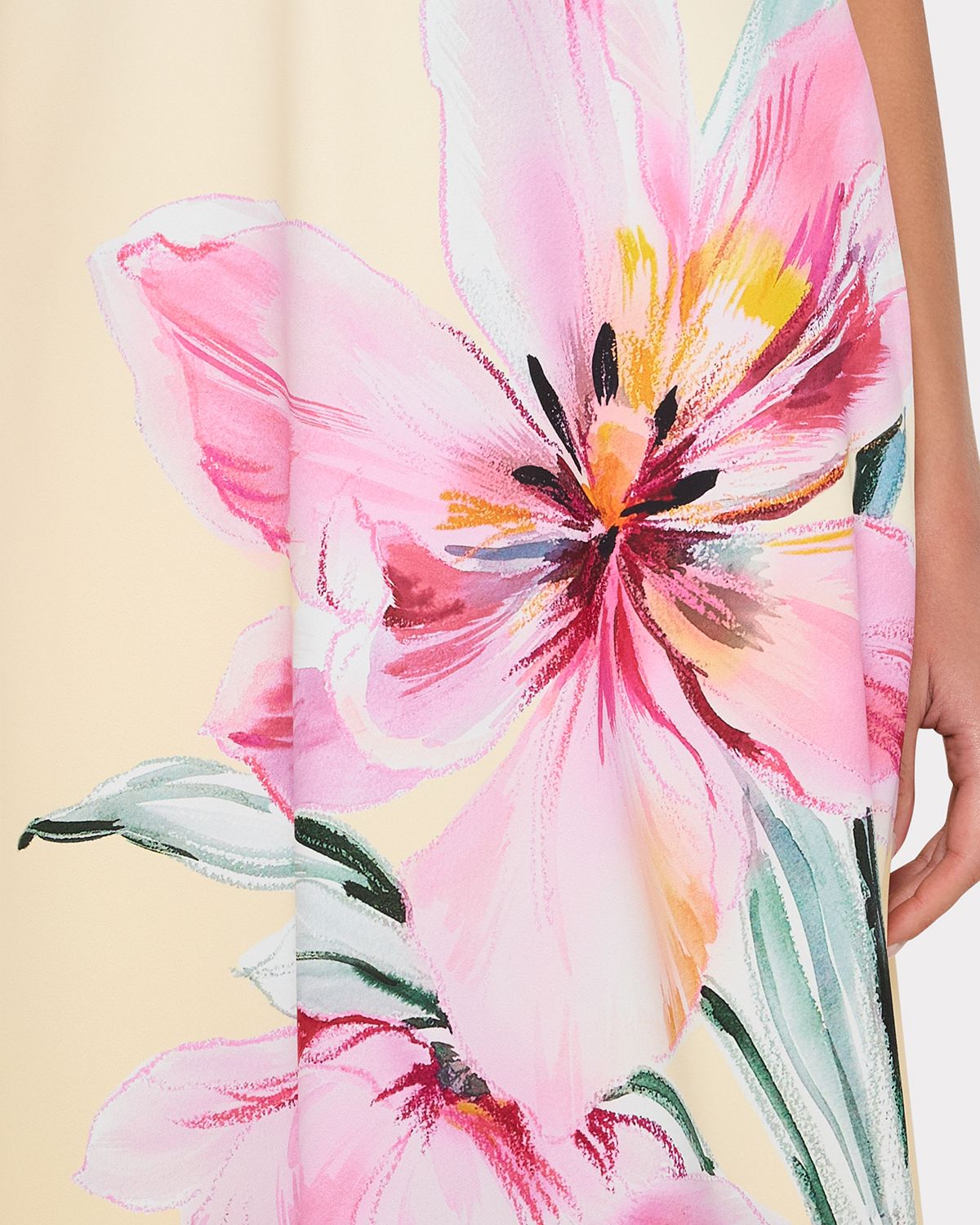 Milly Vera Strapless Floral-Print Maxi Dress | Thumbnail 3
