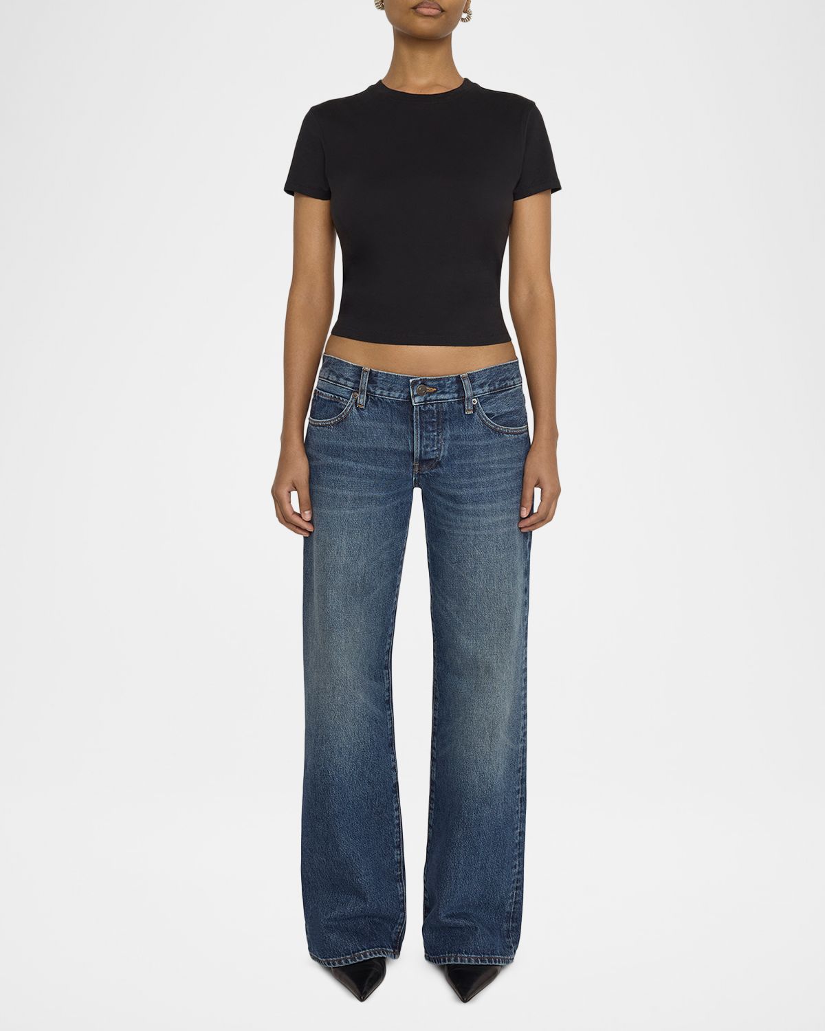 FRAME The Pixie Gray Jeans | Thumbnail 2 FRAME The Pixie Gray Jeans | Thumbnail 2