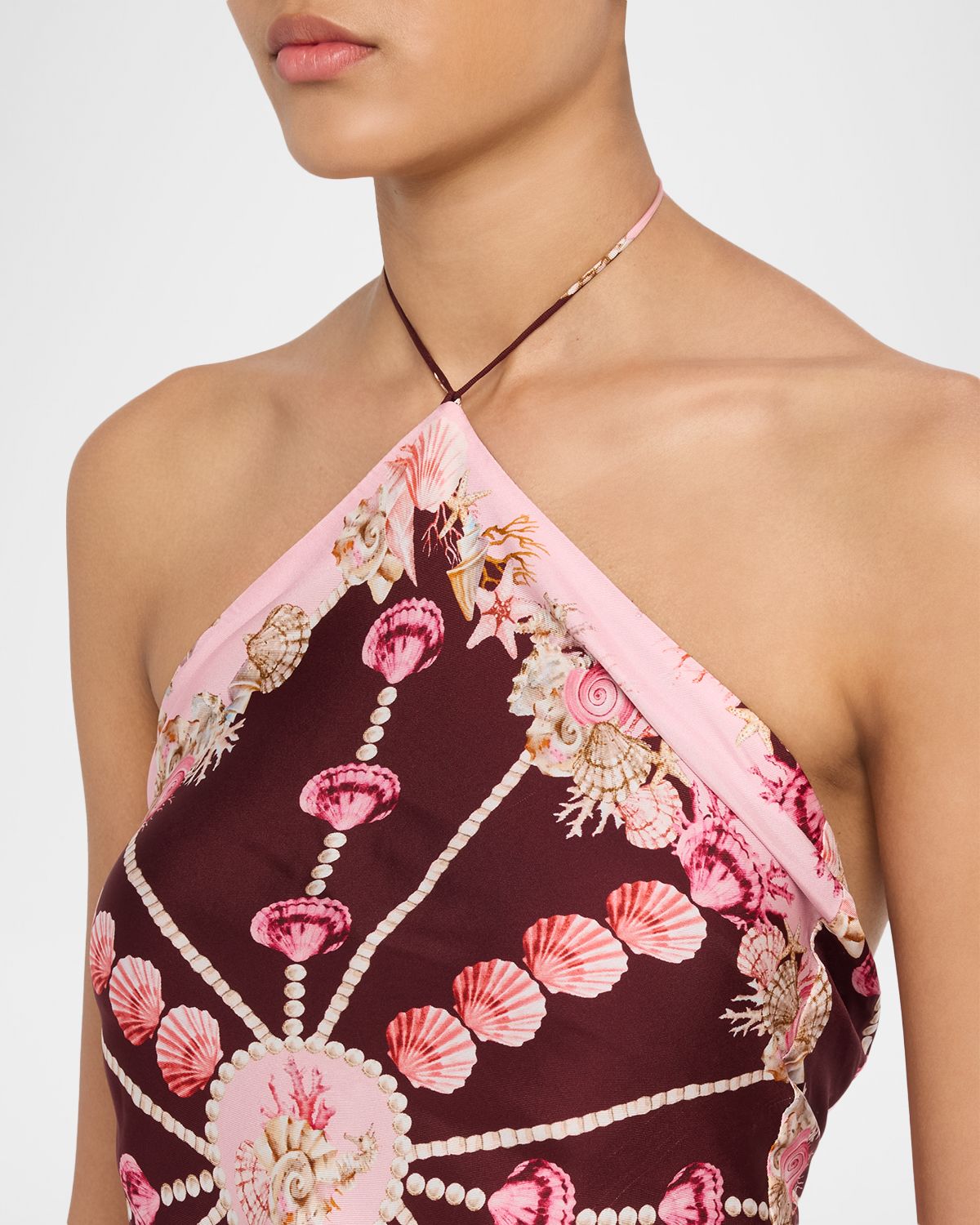 Cara Cara Corfu Seashell Silk Halter Top | Thumbnail 5 Cara Cara Corfu Seashell Silk Halter Top | Thumbnail 5