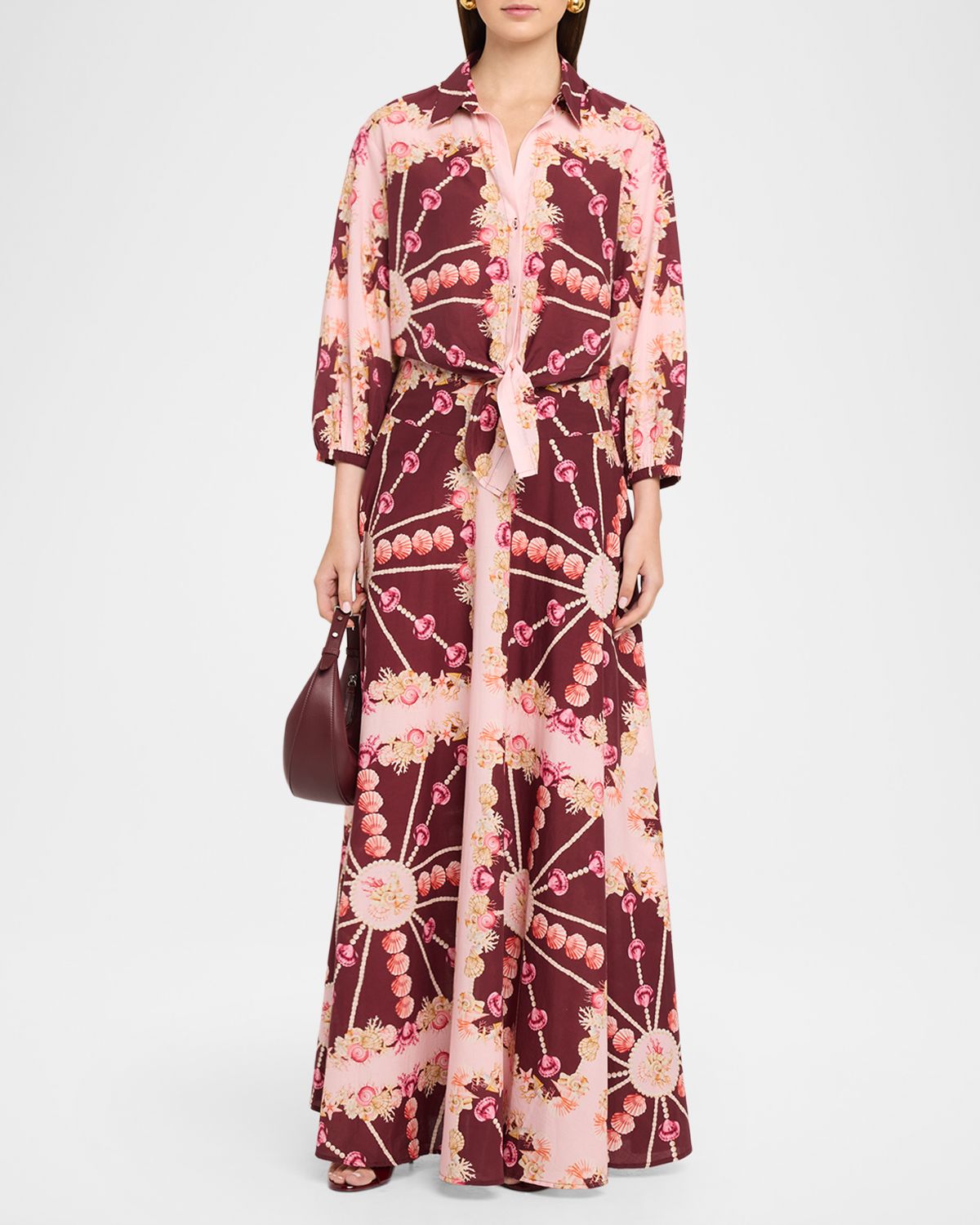 Cara Cara Rumson Printed Self-Tie Top | Thumbnail 4 Cara Cara Rumson Printed Self-Tie Top | Thumbnail 4