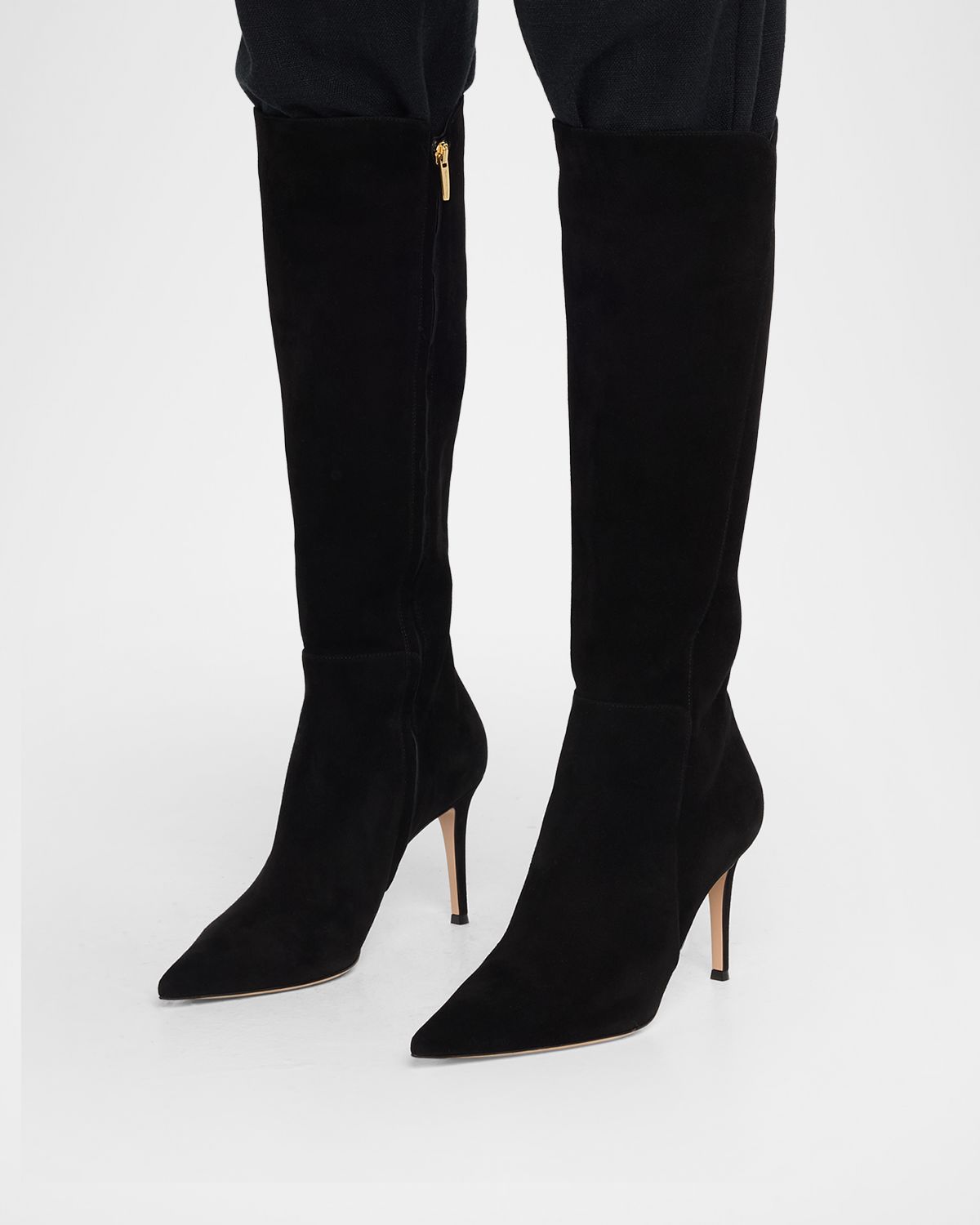 Gianvito Rossi 85mm Suede Knee-High Boots | Thumbnail 6 Gianvito Rossi 85mm Suede Knee-High Boots | Thumbnail 6