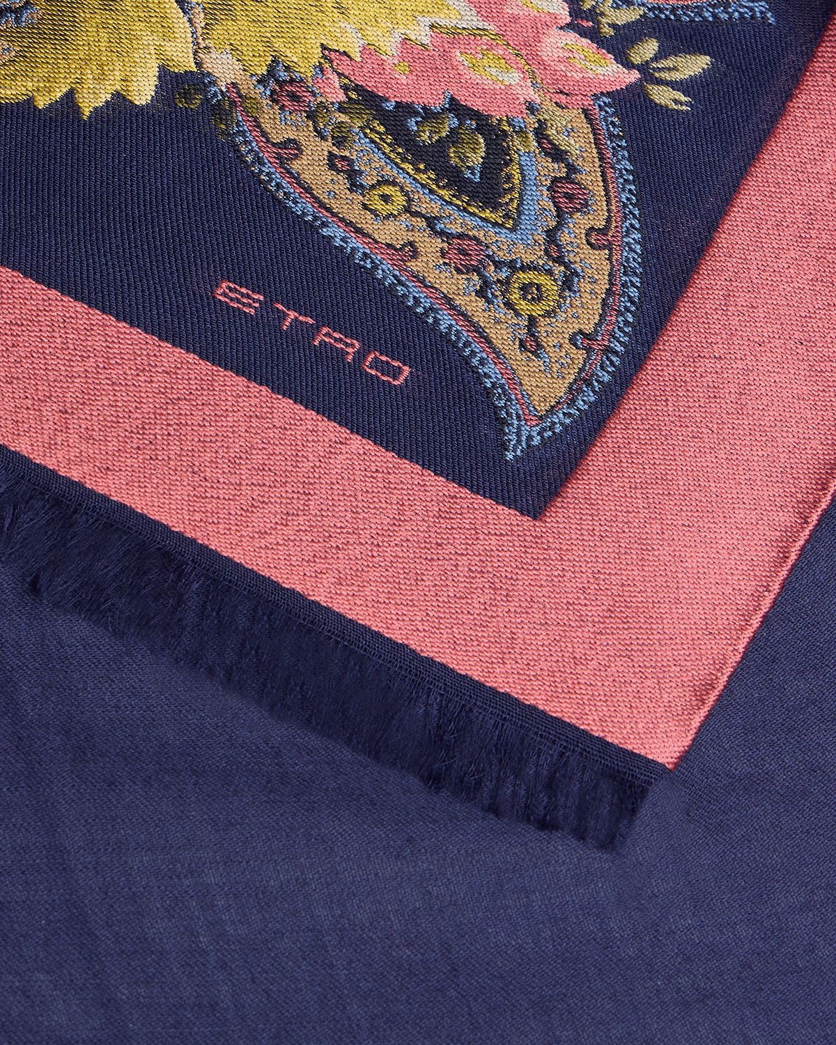 Etro Floral Jacquard Scarf | Thumbnail 3 Etro Floral Jacquard Scarf | Thumbnail 3