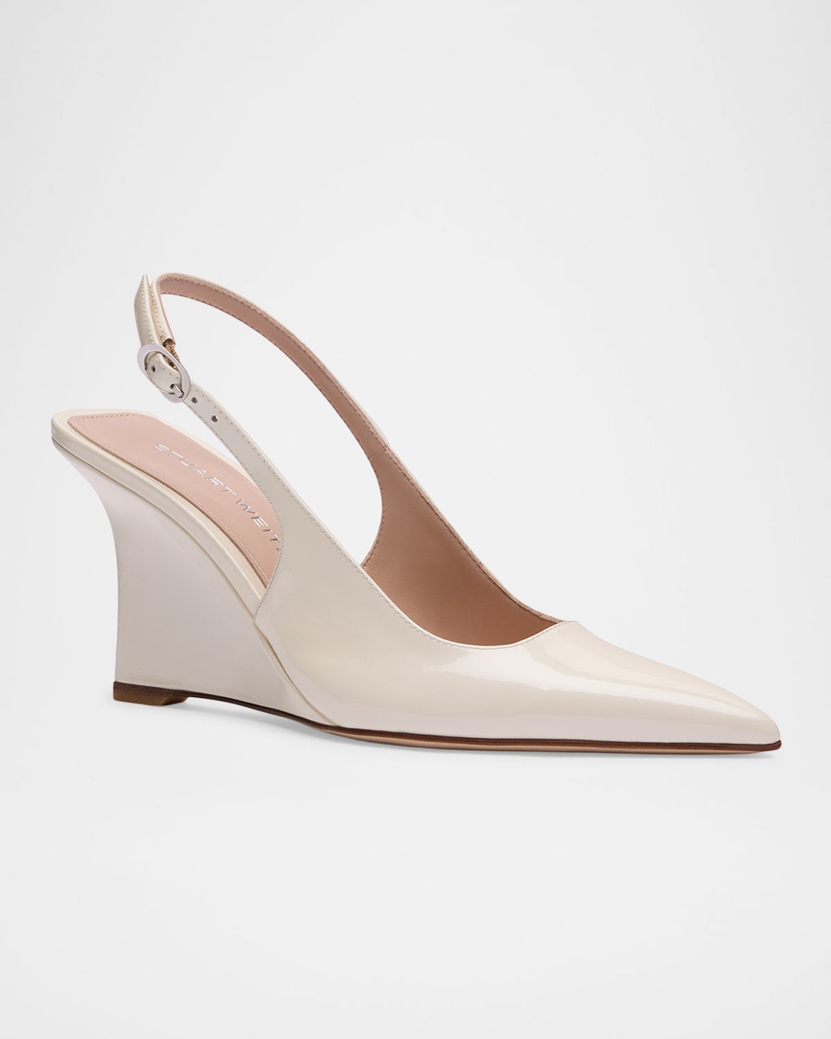 Stuart Weitzman 5mm Vinnie Patent Leather Slingback Wedge Pumps | Thumbnail 5 Stuart Weitzman 5mm Vinnie Patent Leather Slingback Wedge Pumps | Thumbnail 5