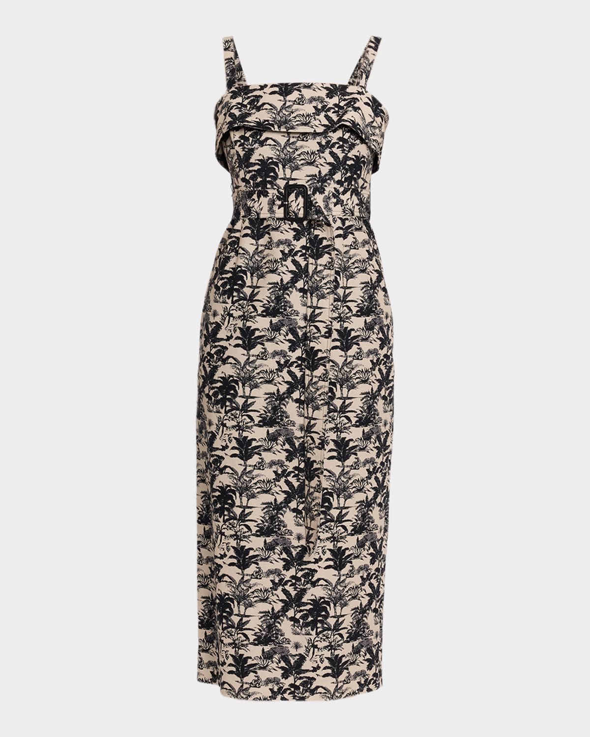 Toccin Theodora Belted Midi Dress