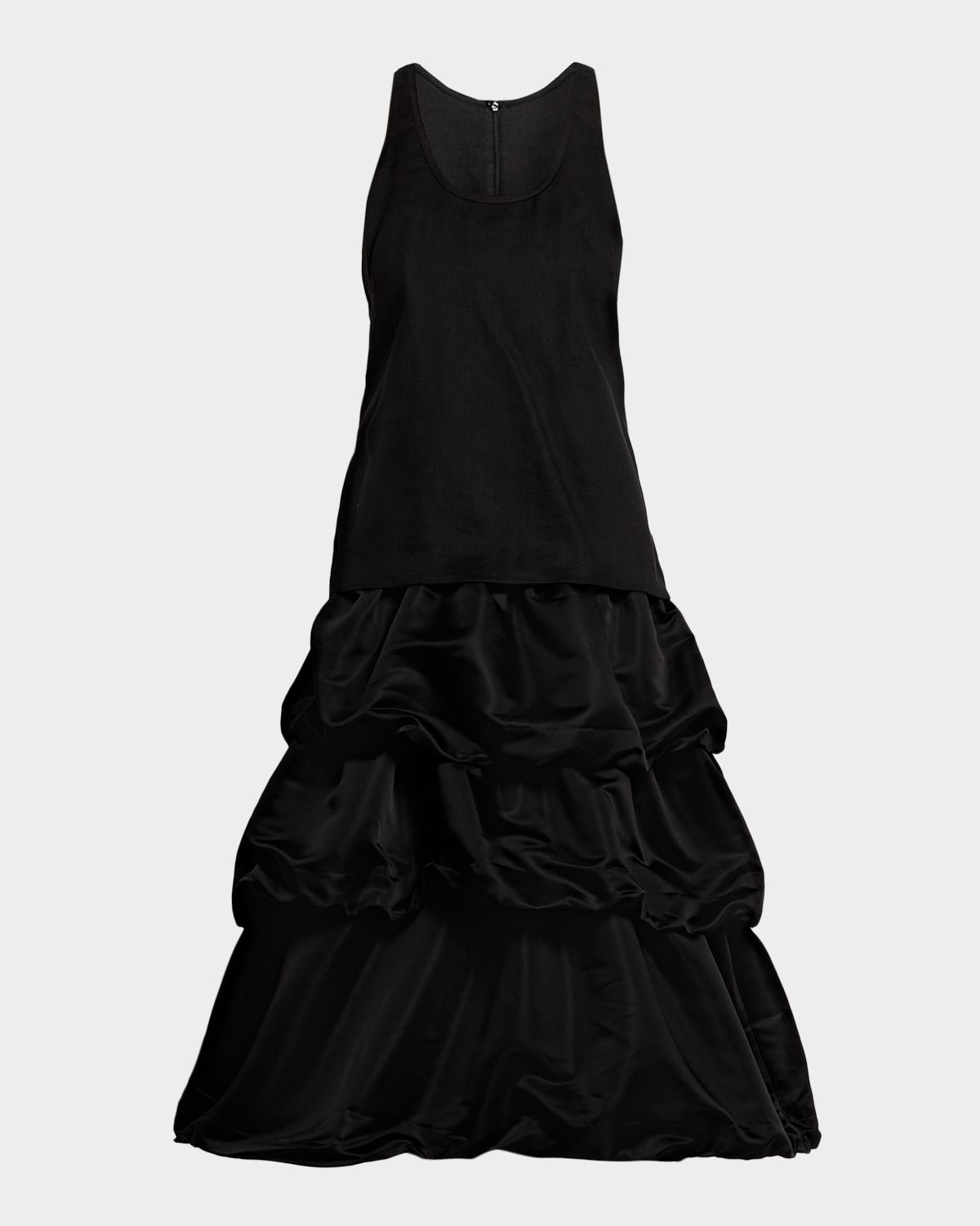Dorothee Schumacher Casual Sophistication Bubble-Tiered Midi Dress