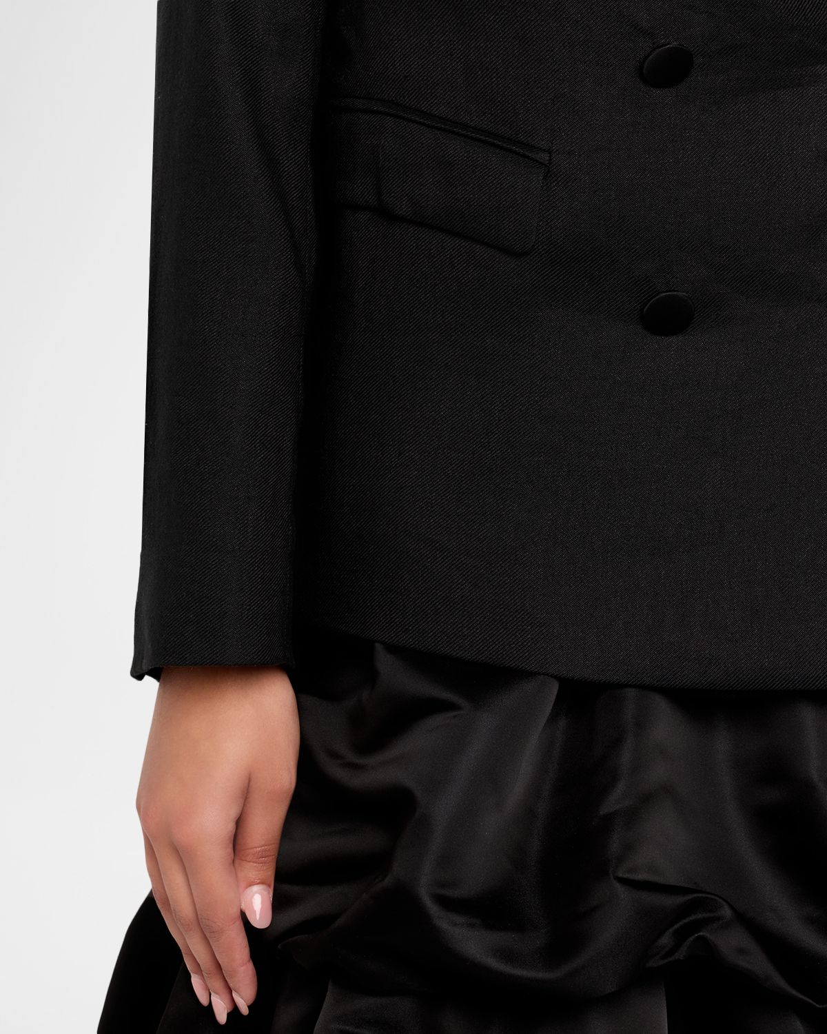 Dorothee Schumacher Casual Sophistication Linen-Cotton Tuxedo Blazer | Thumbnail 5