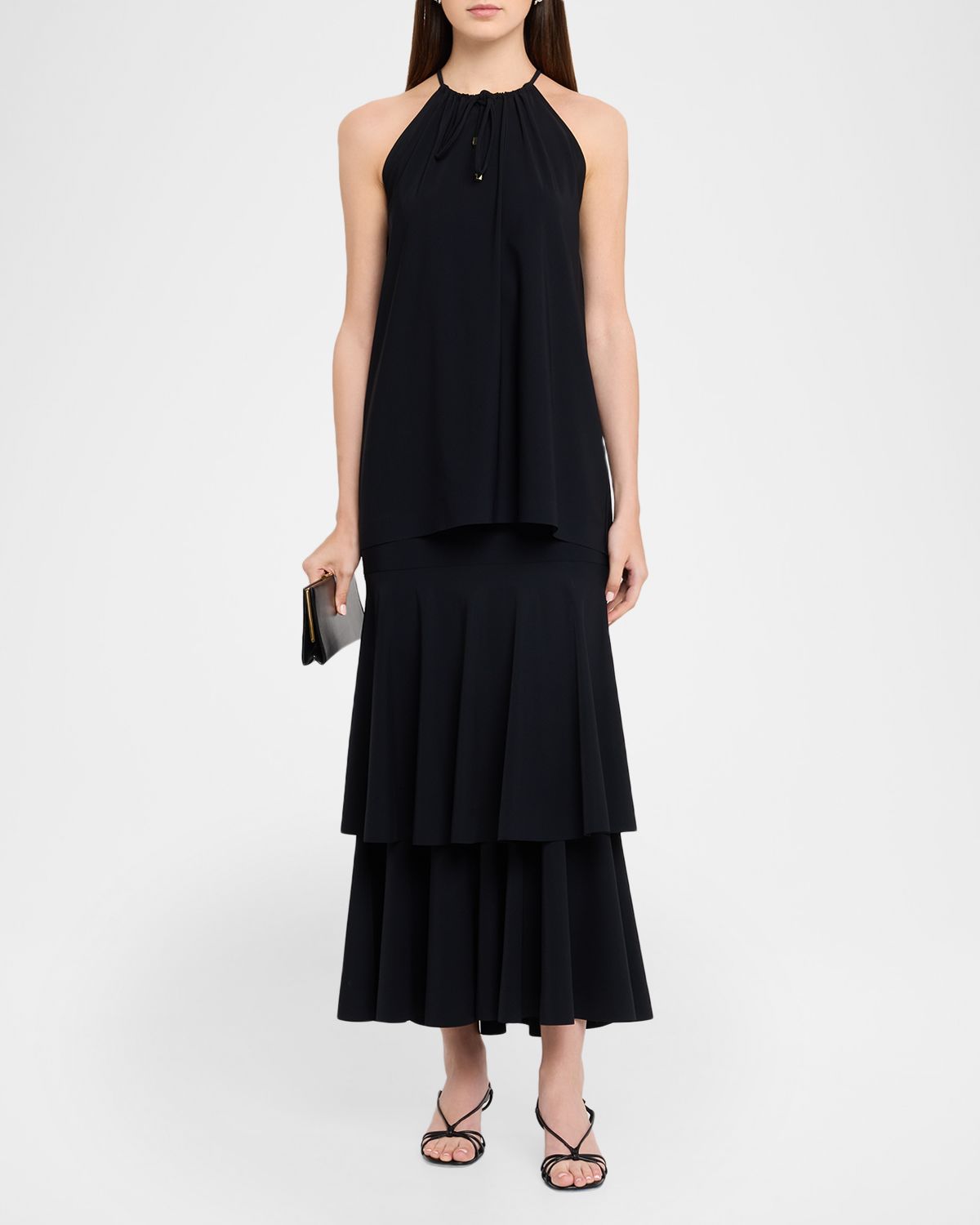 DOROTHEE SCHUMACHER Modern Flow Tiered Midi Skirt