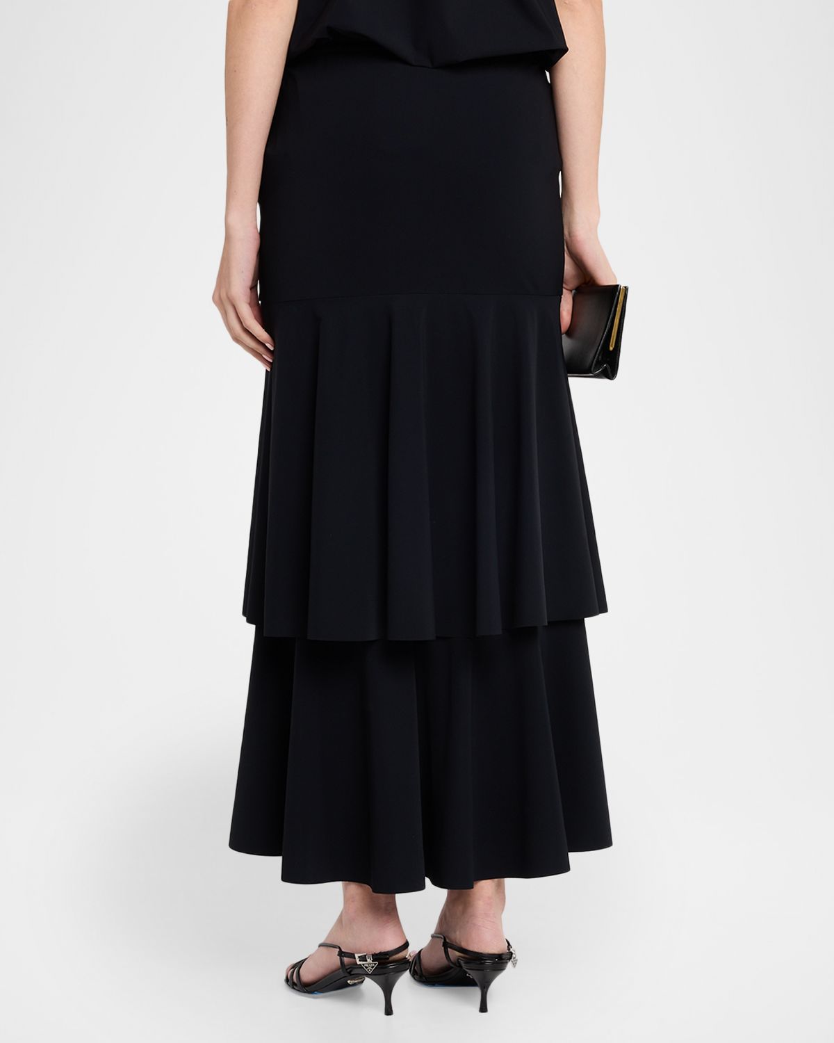 Dorothee Schumacher Modern Flow Tiered Midi Skirt | Thumbnail 3 Dorothee Schumacher Modern Flow Tiered Midi Skirt | Thumbnail 3