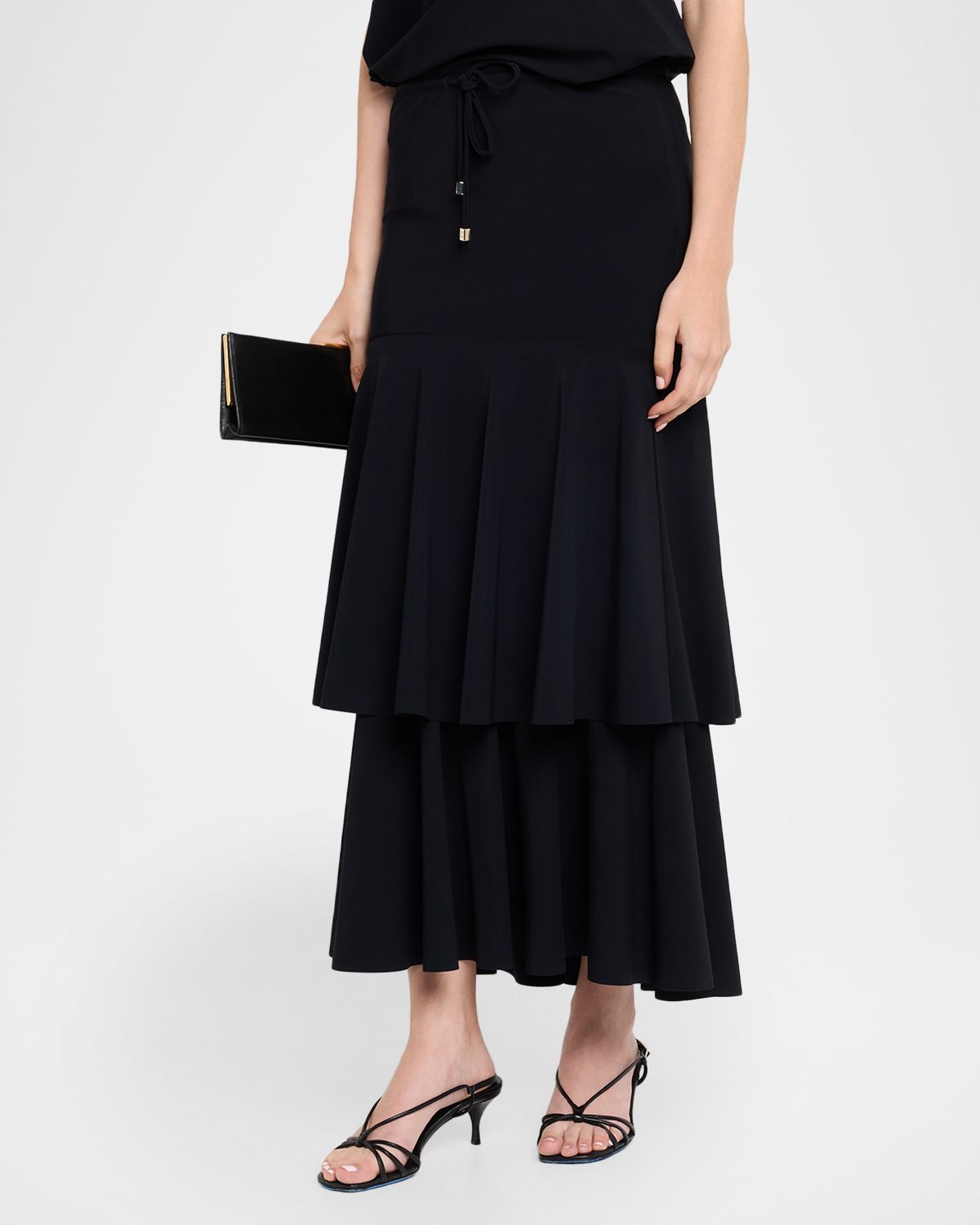 Dorothee Schumacher Modern Flow Tiered Midi Skirt | Thumbnail 4 Dorothee Schumacher Modern Flow Tiered Midi Skirt | Thumbnail 4