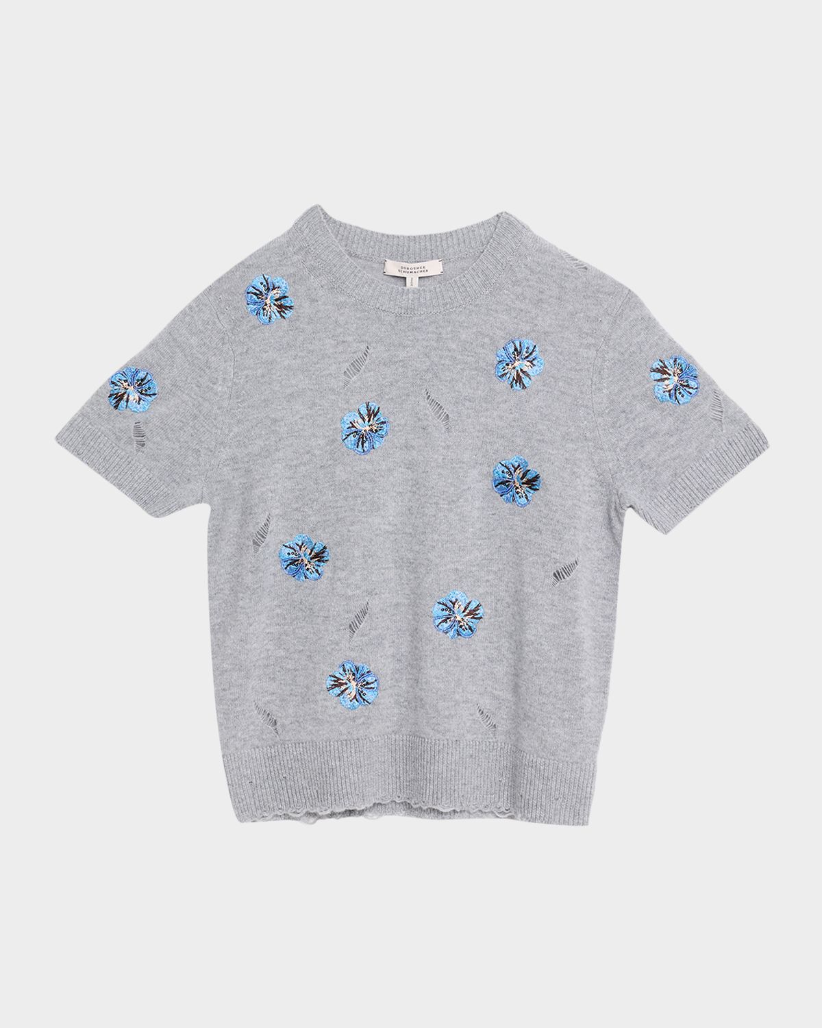 Dorothee Schumacher Blooming Statements Embroidered Pullover