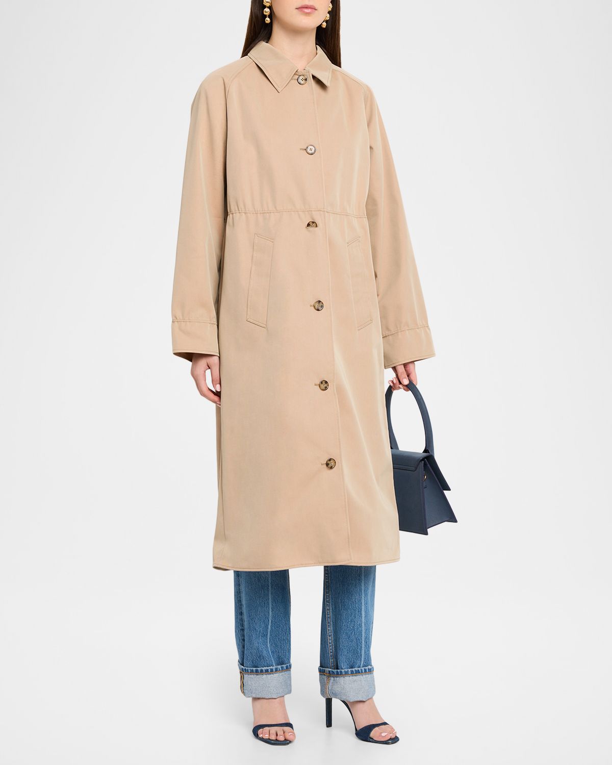 Dorothee Schumacher Luxury Layer Technical Cotton Trench Coat | Thumbnail 4 Dorothee Schumacher Luxury Layer Technical Cotton Trench Coat | Thumbnail 4