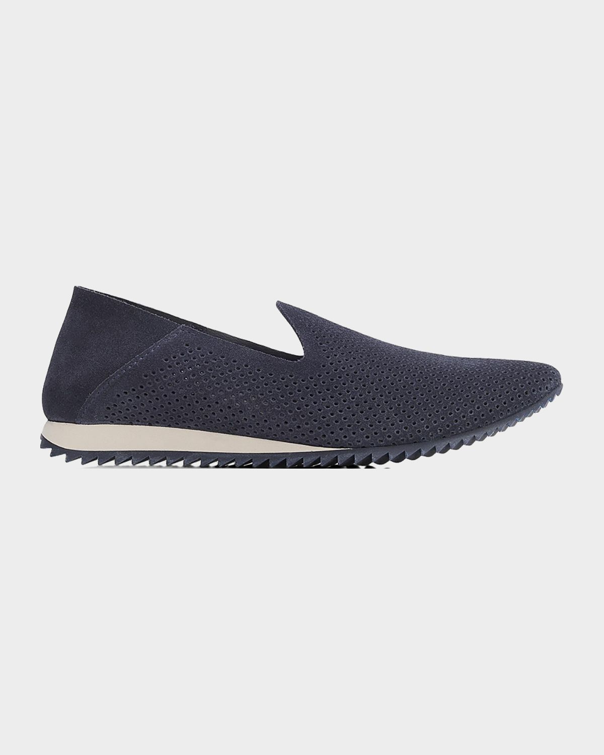 Pedro Garcia Cristiane Perforated Suede Loafers