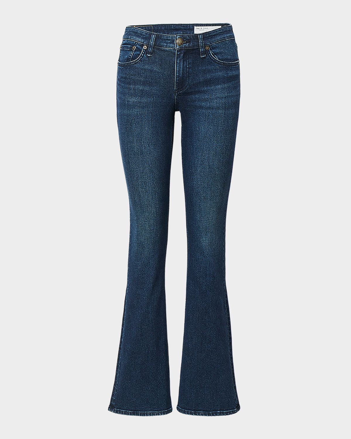 Rag & Bone Kinsley Low-Rise Flare Jeans