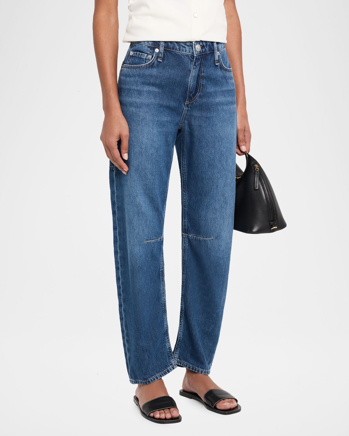 Rag & Bone Stevie Featherweight Slim Barrel Jeans | Thumbnail 4