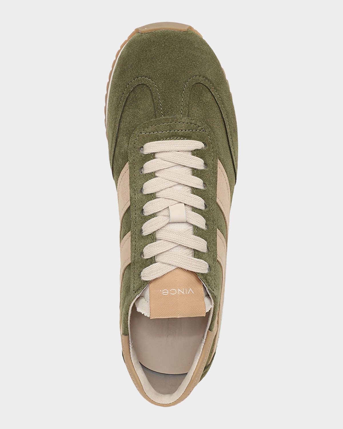 Vince Oasis Suede and Leather Runner Sneakers | Thumbnail 4 Vince Oasis Suede and Leather Runner Sneakers | Thumbnail 4