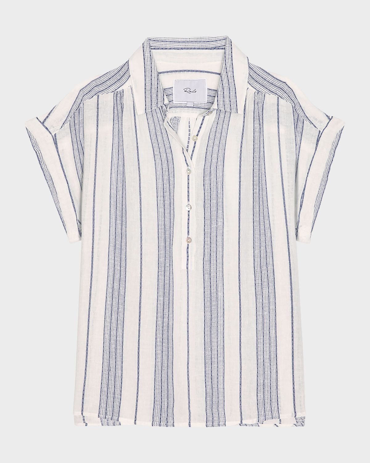 Rails Tuscany Stripe Linen Top