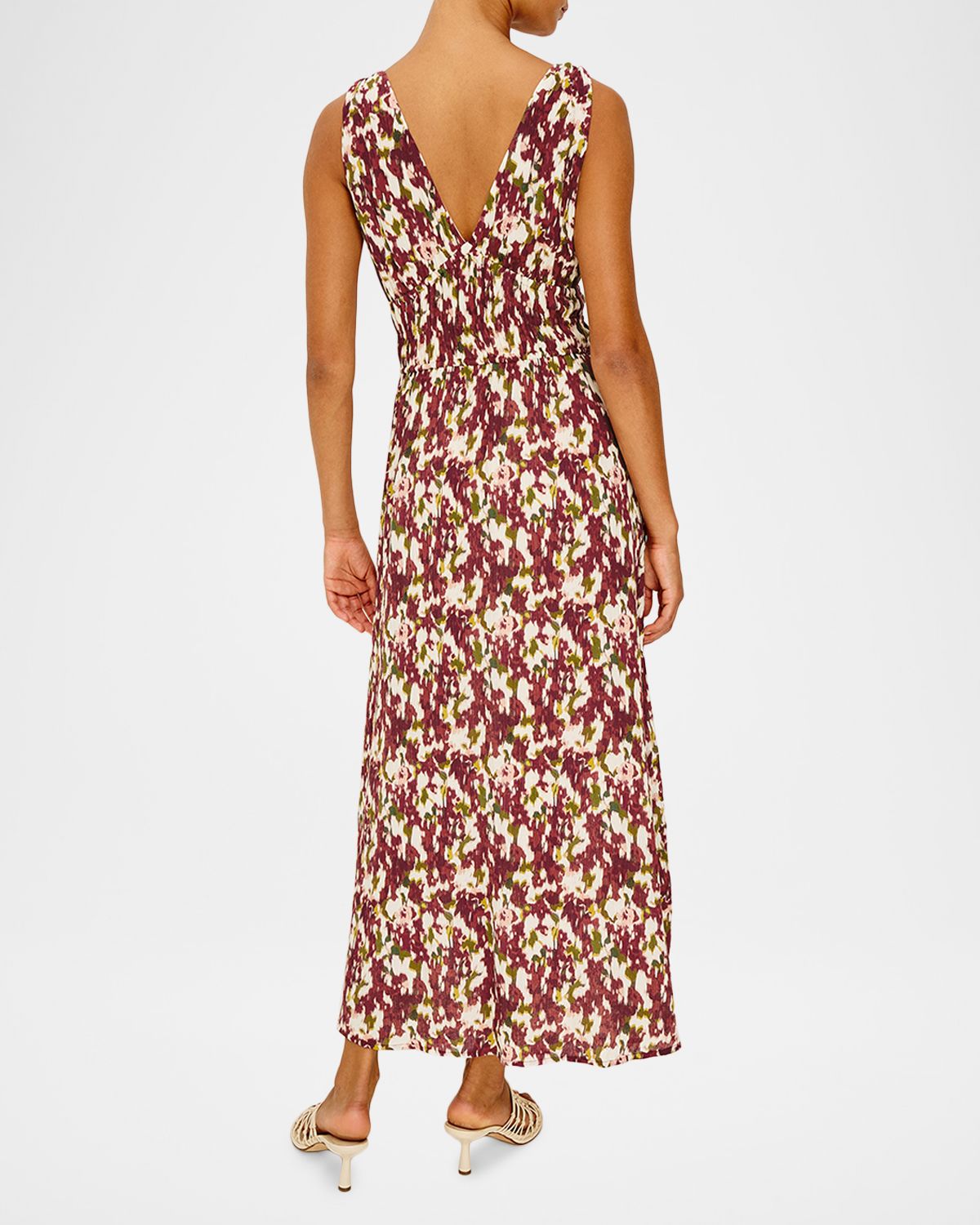 Rails Marciana Floral Chiffon Midi Dress | Thumbnail 3 Rails Marciana Floral Chiffon Midi Dress | Thumbnail 3